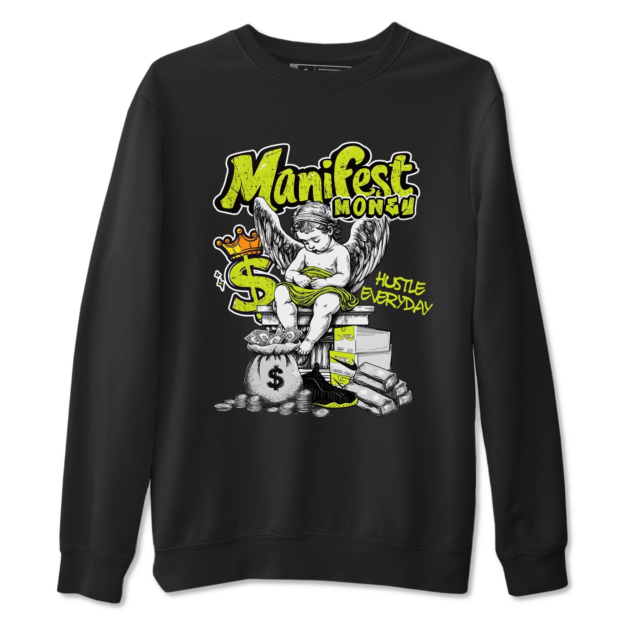 Manifest Money snkmatch Tees - Air Foamposite One Black Volt