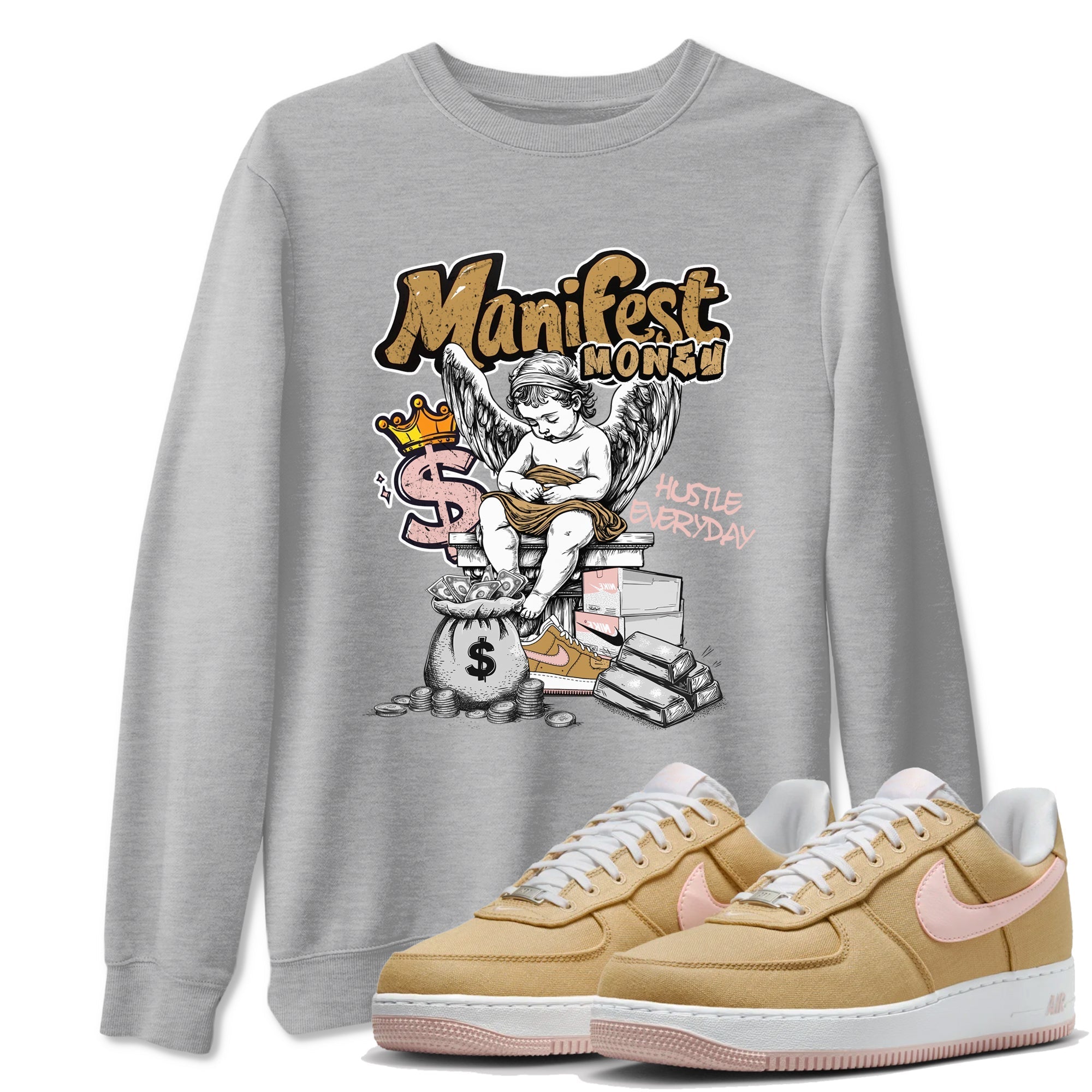 Manifest Money snkmatch Tees - Air Force 1 Linen