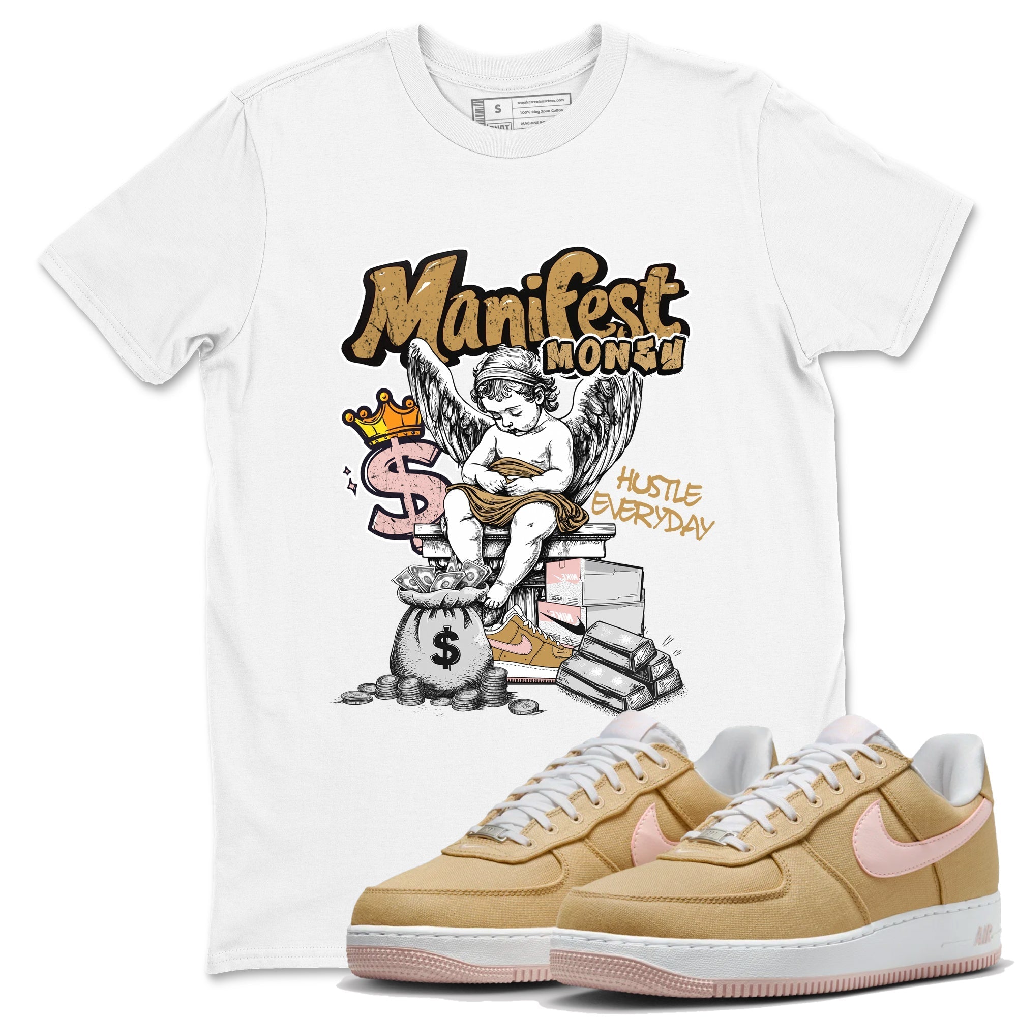 Manifest Money snkmatch Tees - Air Force 1 Linen