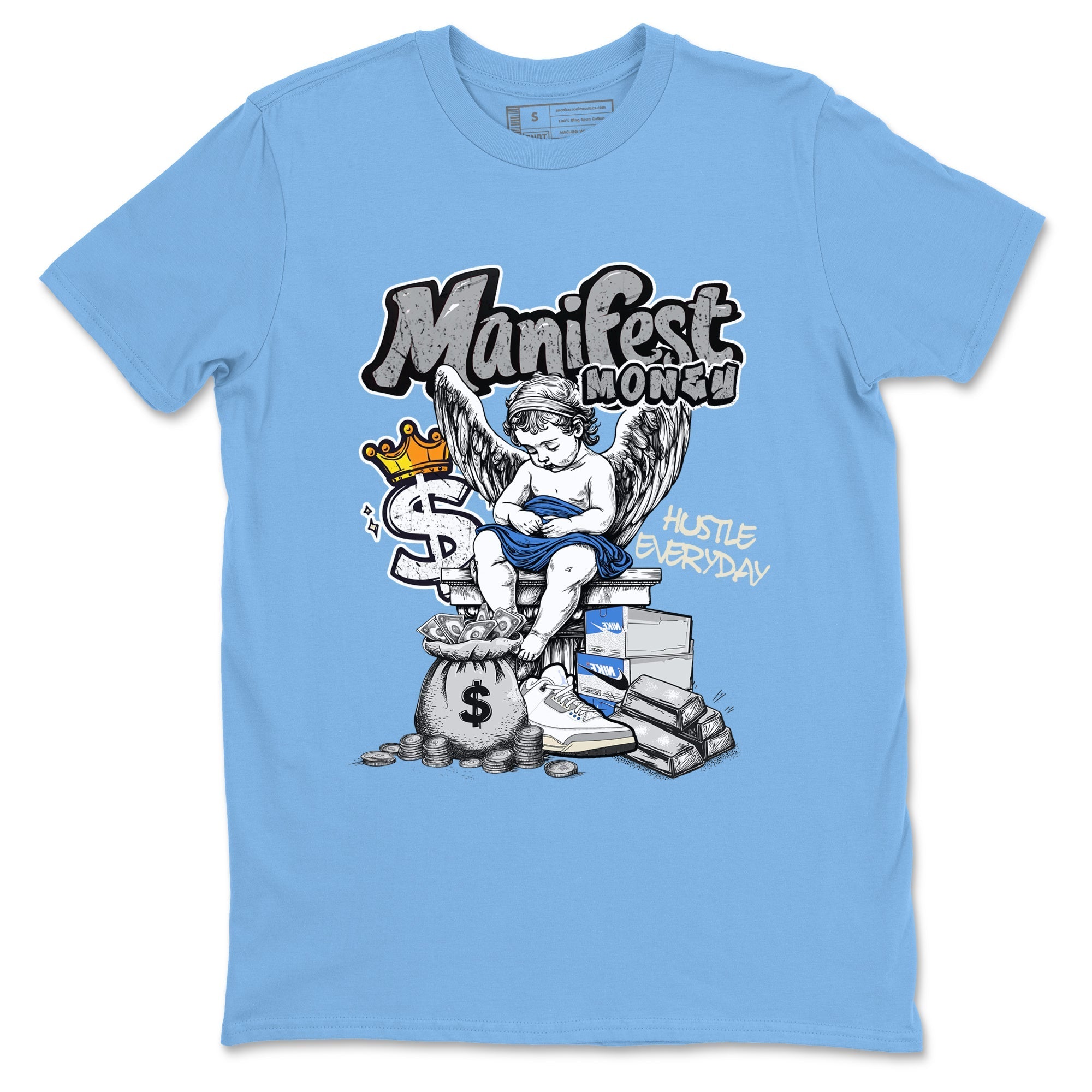 Manifest Money snkmatch Tees - Air Jordan 3 Lucky Shorts