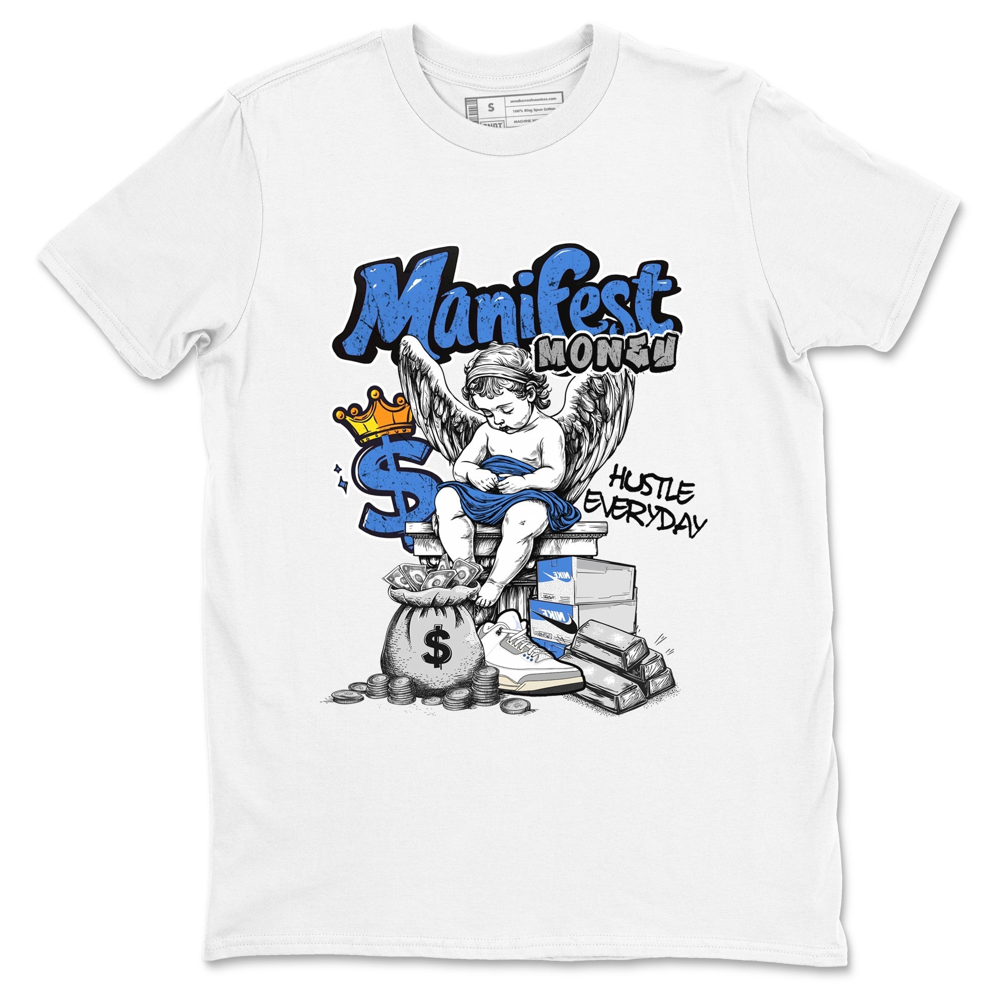 Manifest Money snkmatch Tees - Air Jordan 3 Lucky Shorts