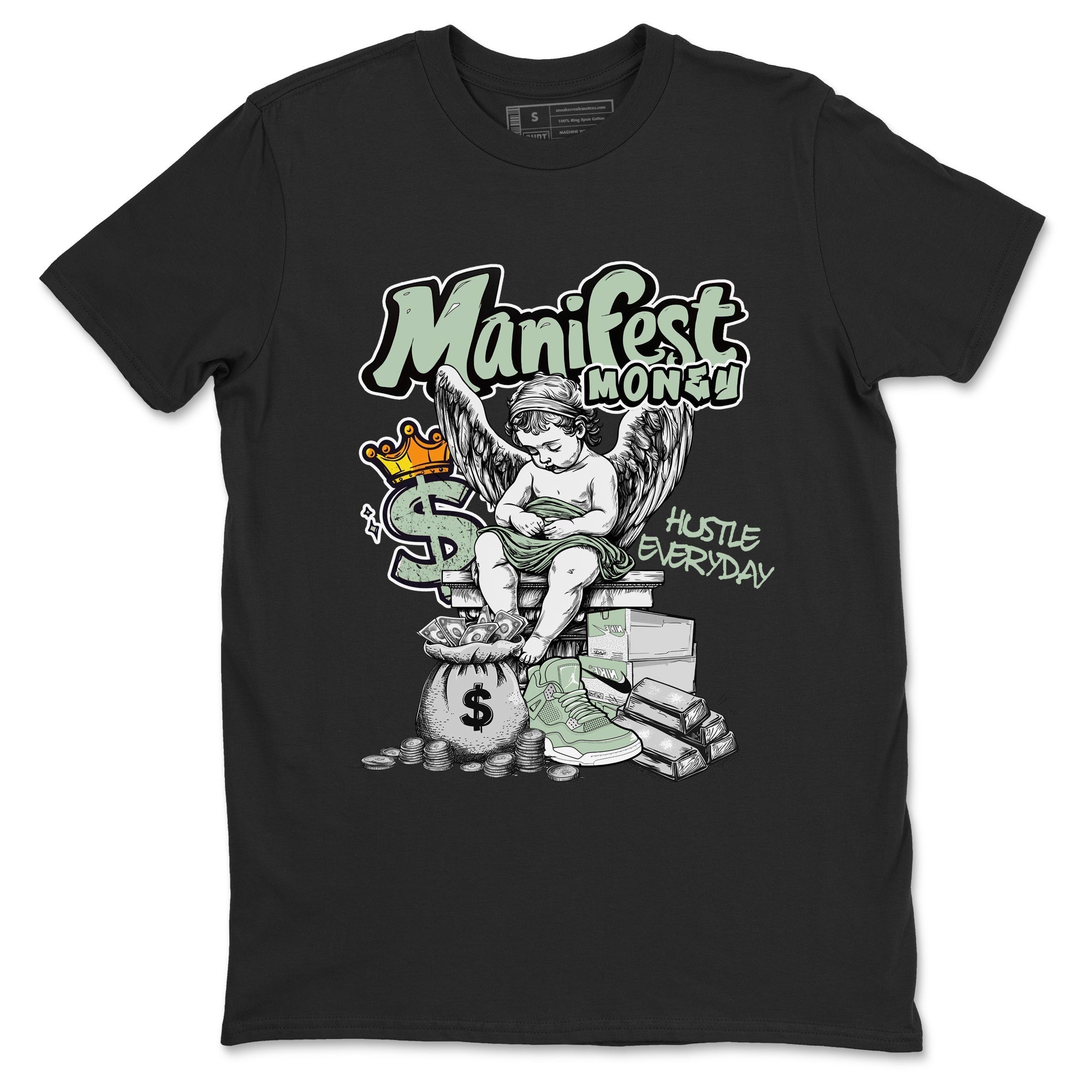 Manifest Money snkmatch Tees - Air Jordan 4 Abundance