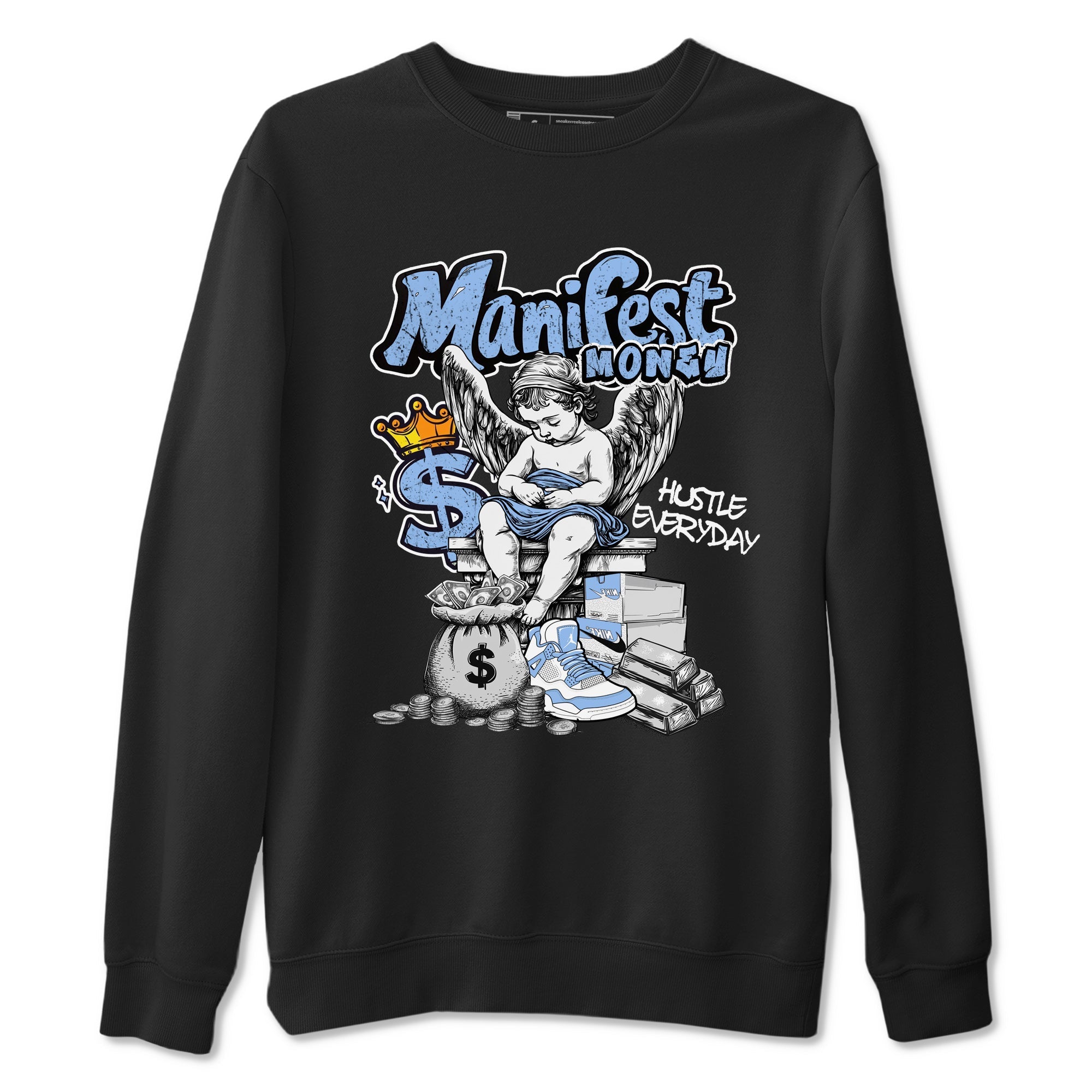 Manifest Money snkmatch Tees - Air Jordan 4 Aluminum