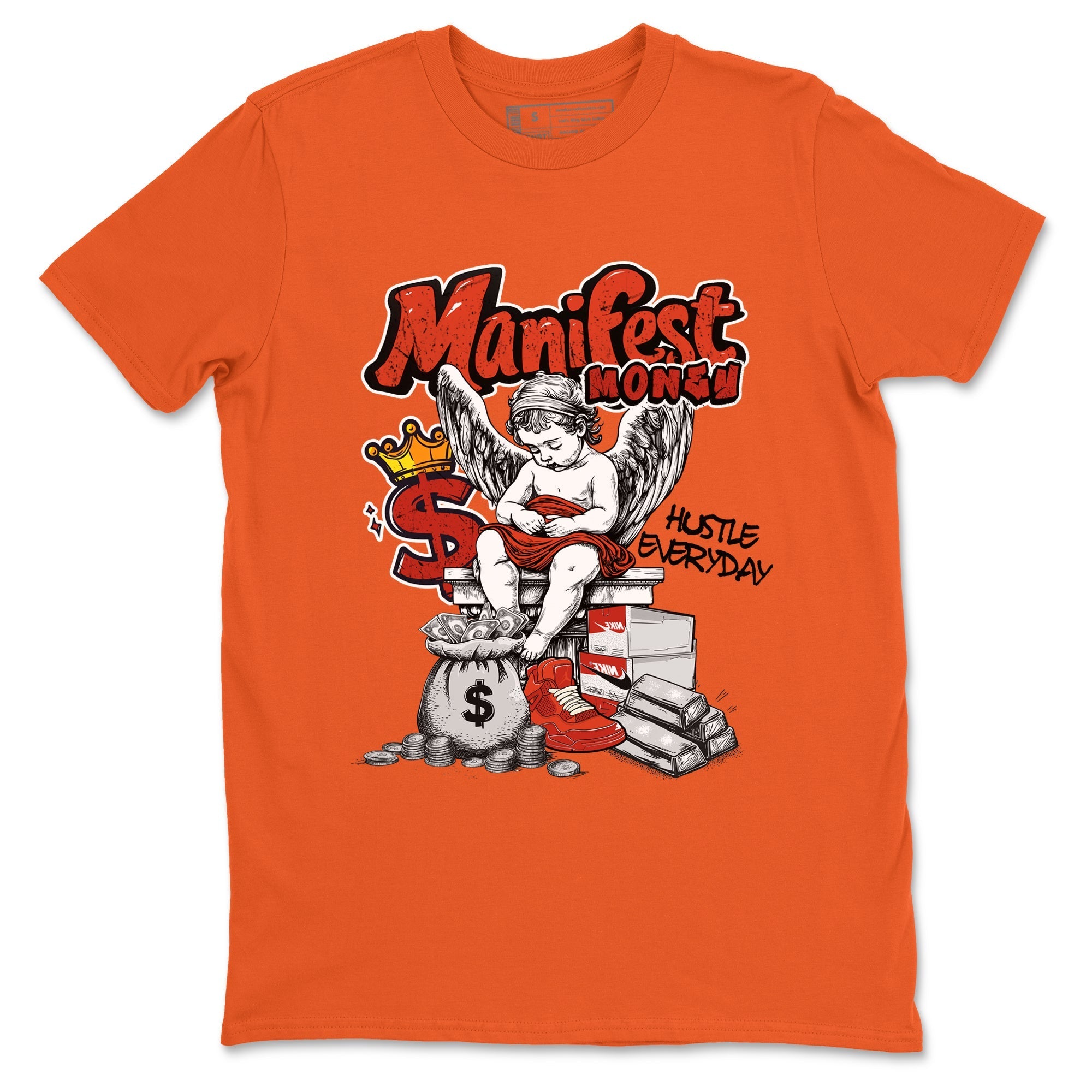 Manifest Money SNRT Sneaker Tees - Air Jordan 4 Brick By Brick
