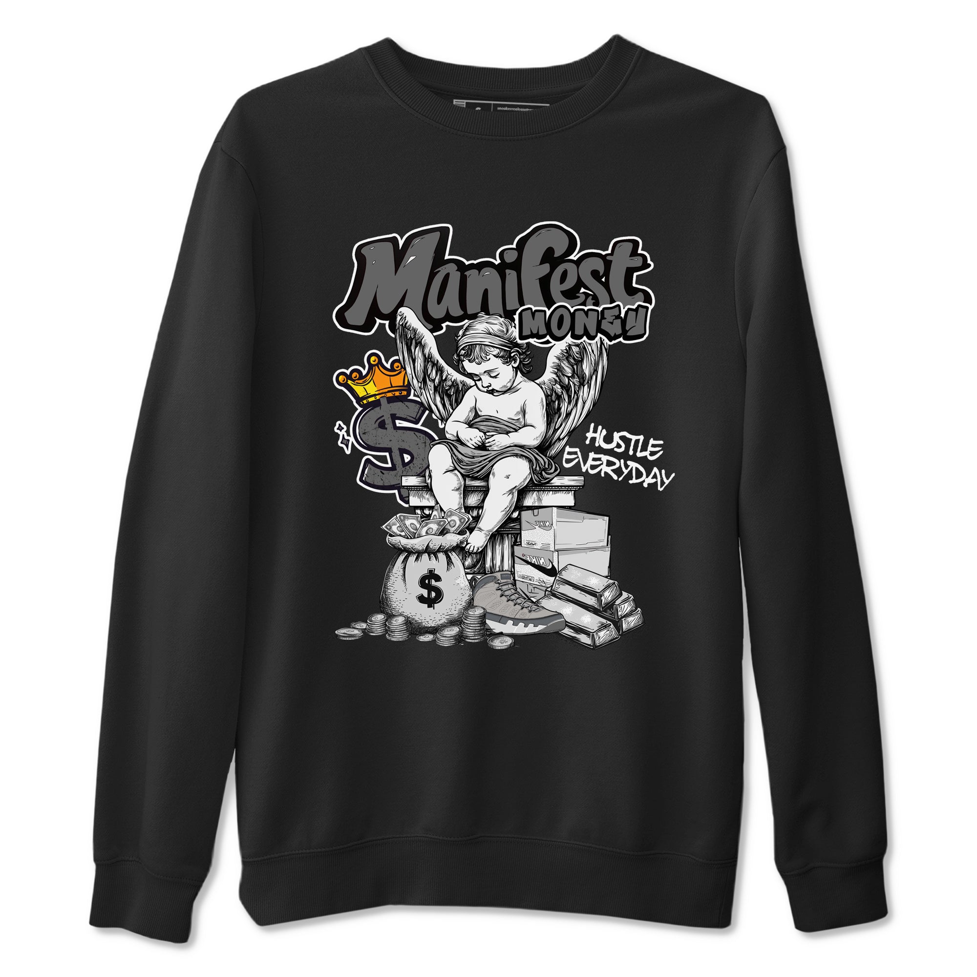 Manifest Money snkmatch Tees - Air Jordan 9 Cool Grey
