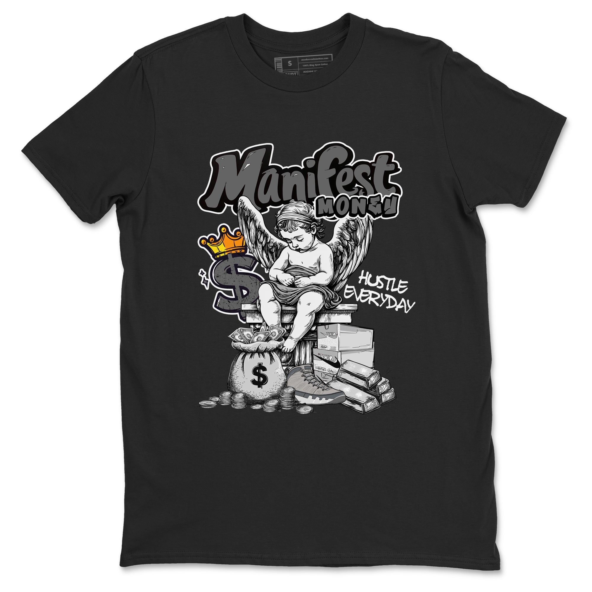 Manifest Money snkmatch Tees - Air Jordan 9 Cool Grey