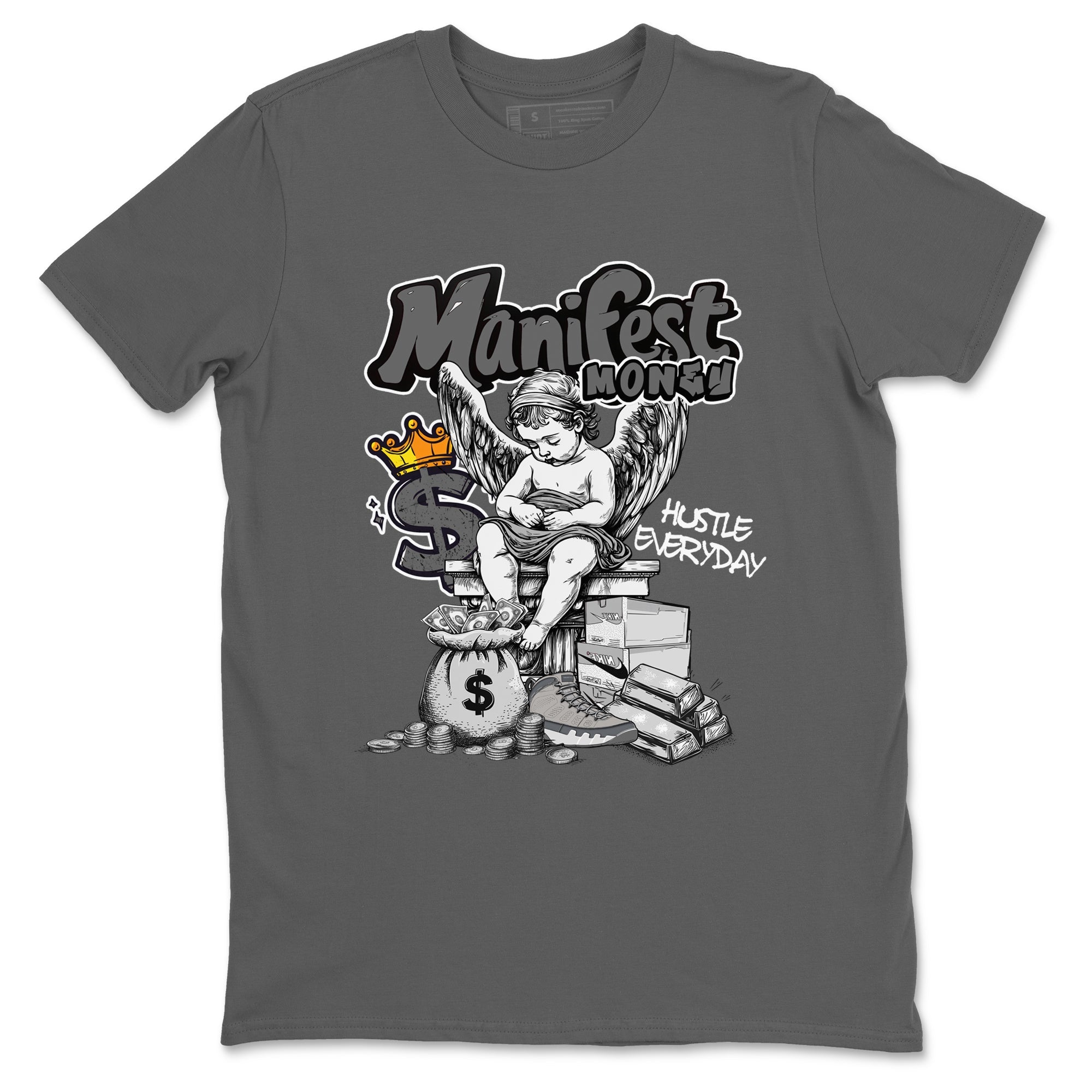 Manifest Money snkmatch Tees - Air Jordan 9 Cool Grey