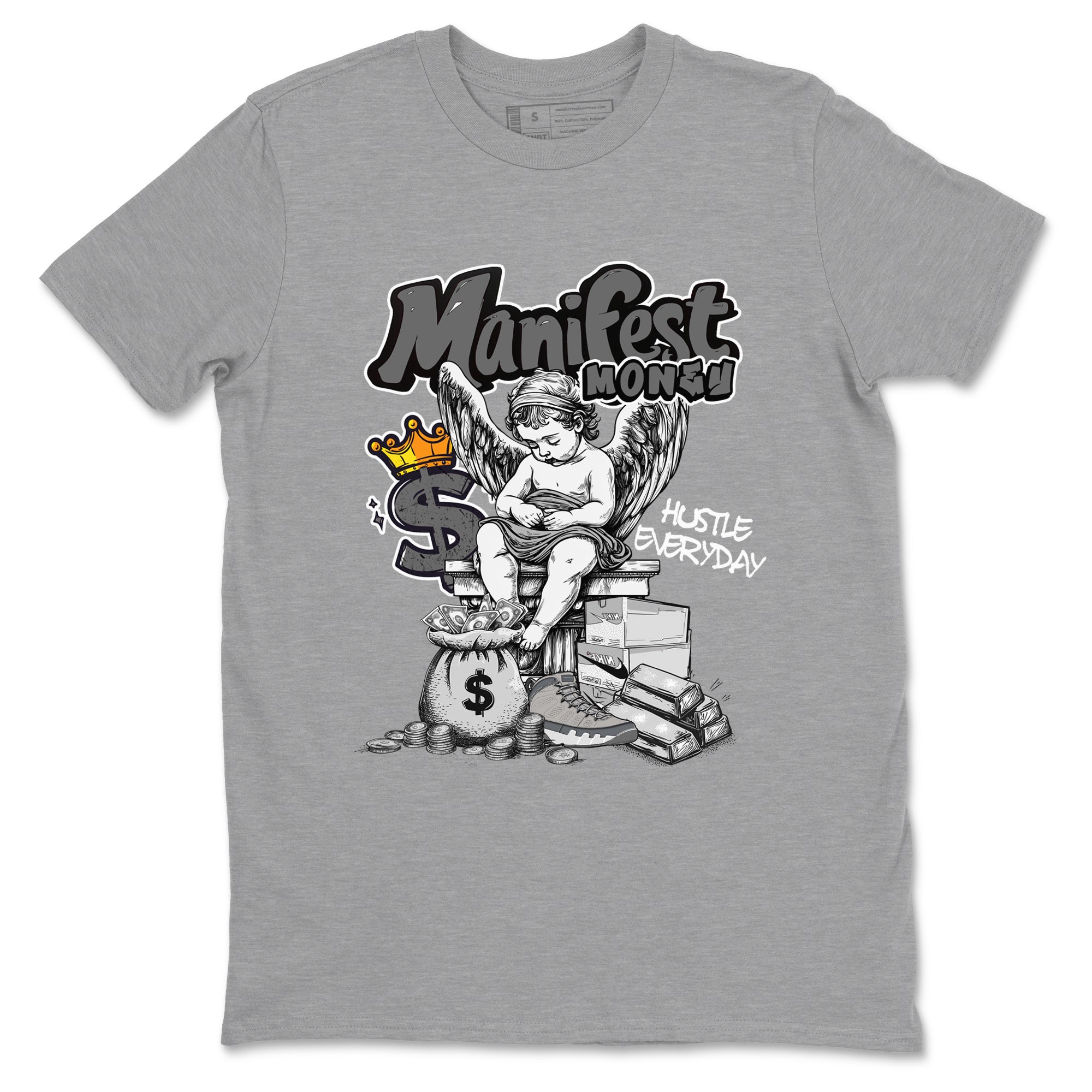 Manifest Money snkmatch Tees - Air Jordan 9 Cool Grey