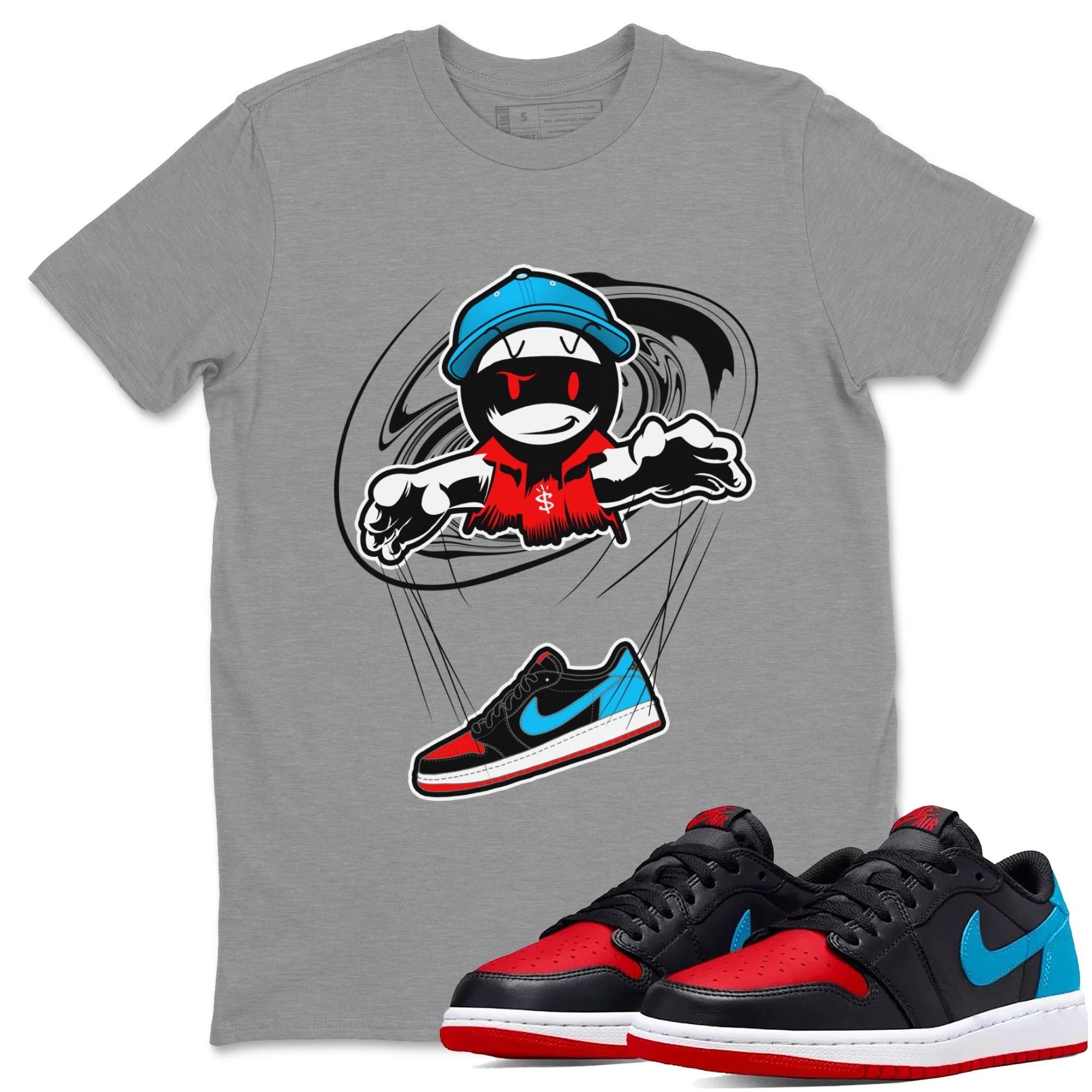 Marionette snkmatch Tee - Air Jordan 1 UNC to Chicago