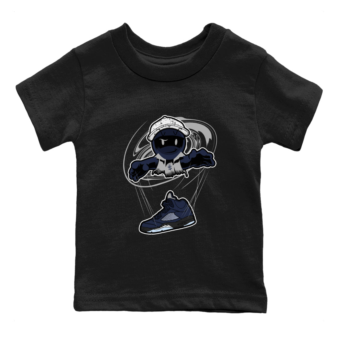 Marionette snkmatch Tee Kids - Air Jordan 5 Georgetown