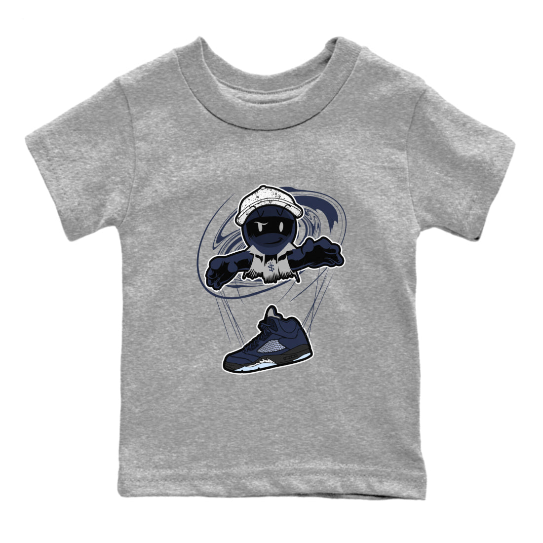 Marionette snkmatch Tee Kids - Air Jordan 5 Georgetown