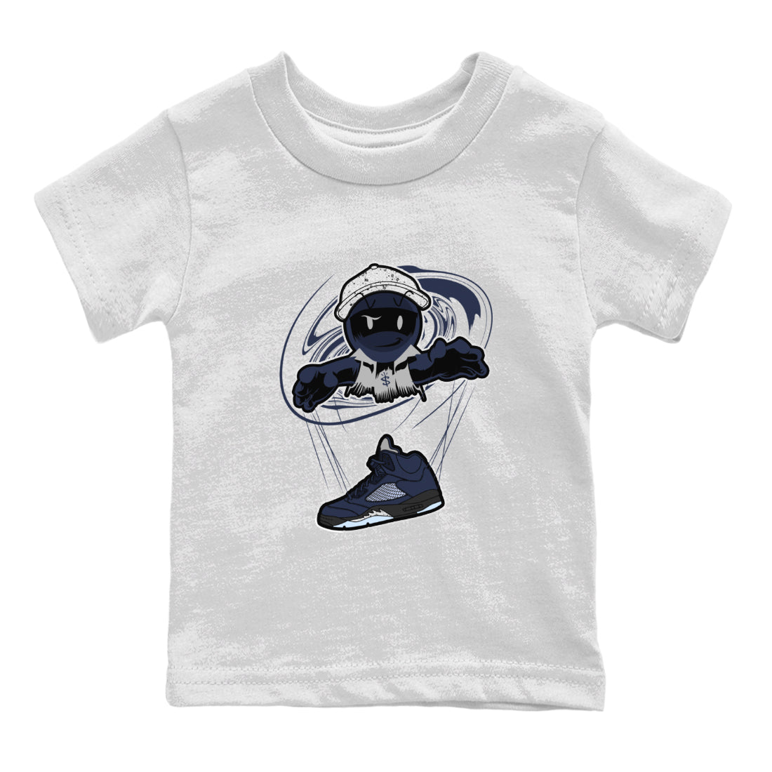 Marionette snkmatch Tee Kids - Air Jordan 5 Georgetown
