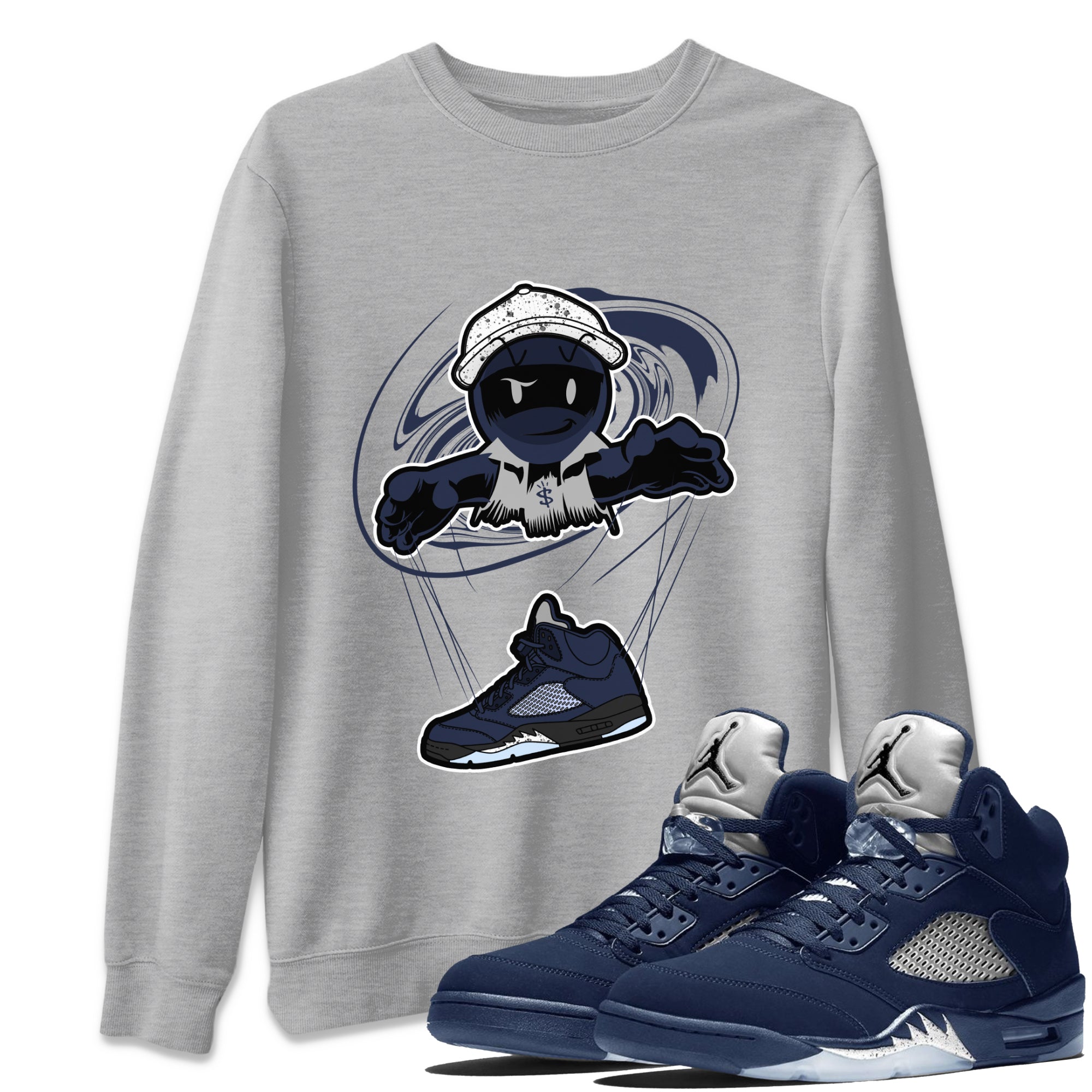 Marionette snkmatch Tee - Air Jordan 5 Georgetown