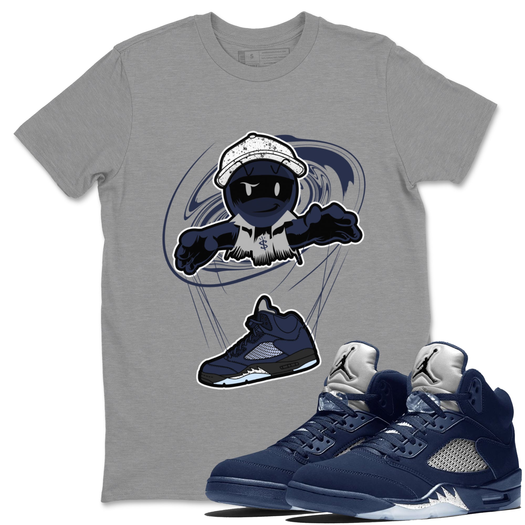 Marionette snkmatch Tee - Air Jordan 5 Georgetown