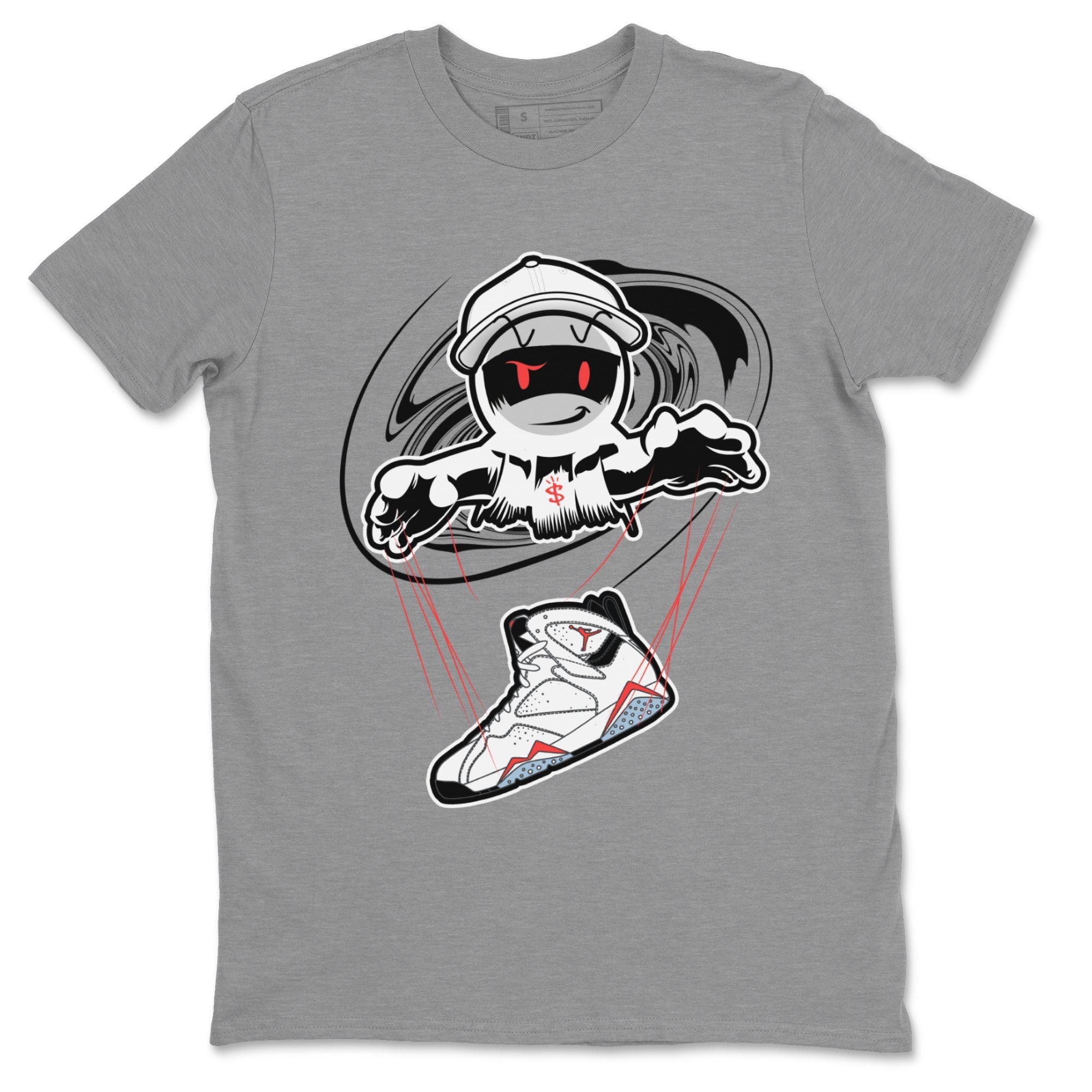 Marionette snkmatch Tee - Air Jordan 7 White Infrared