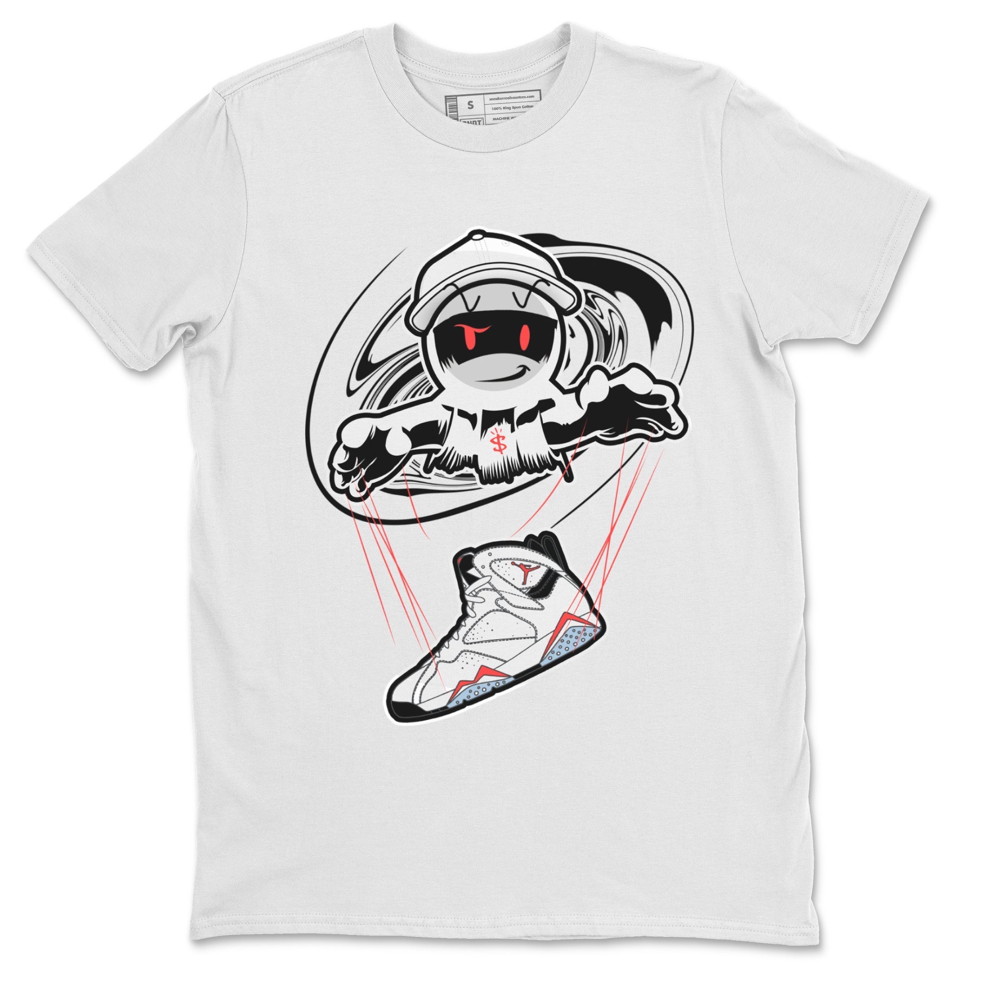 Marionette snkmatch Tee - Air Jordan 7 White Infrared