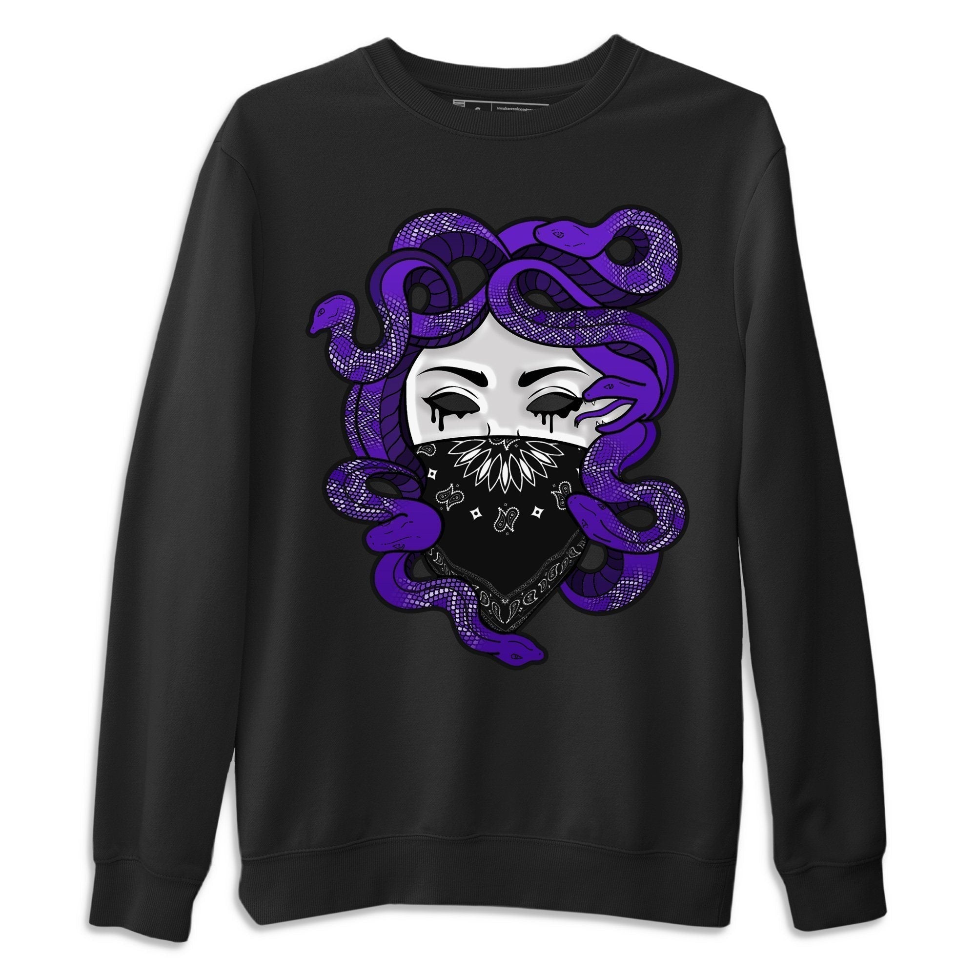 Medusa Unisex Tops - Air Jordan 1 Court Purple