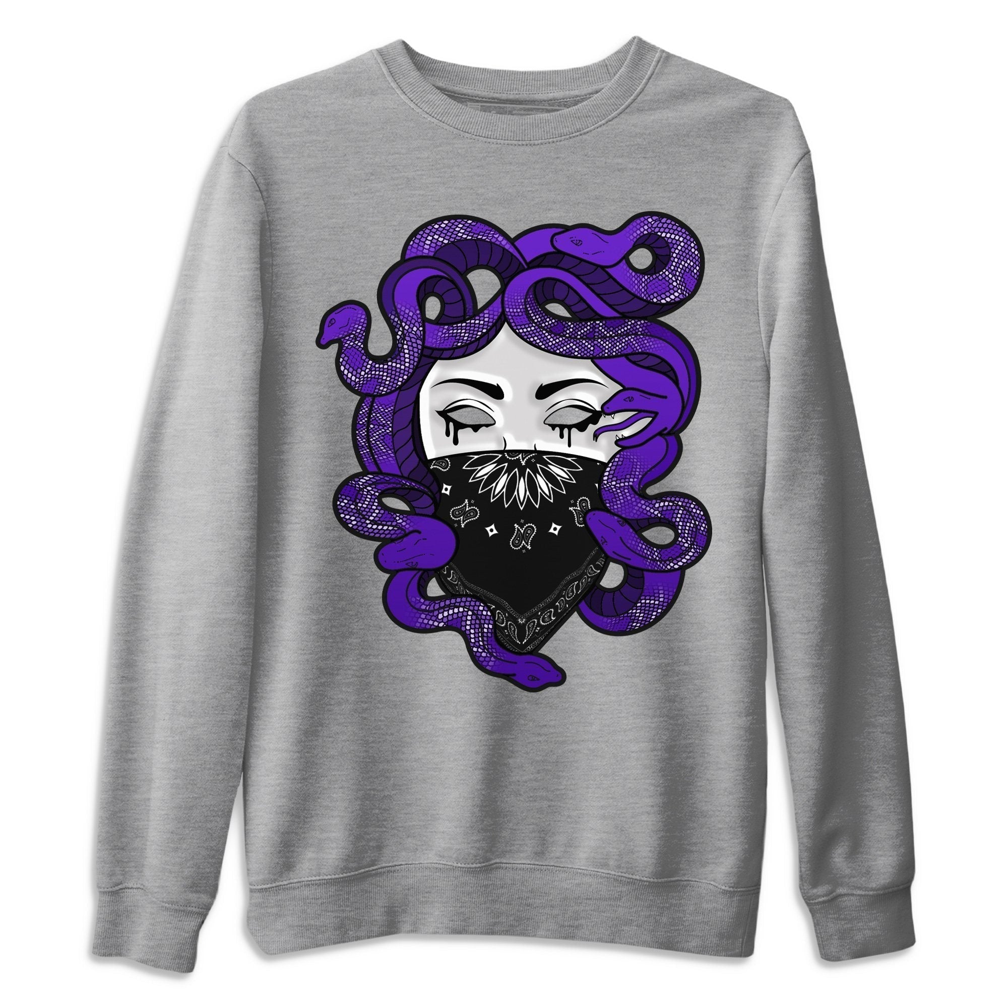Medusa Unisex Tops - Air Jordan 1 Court Purple