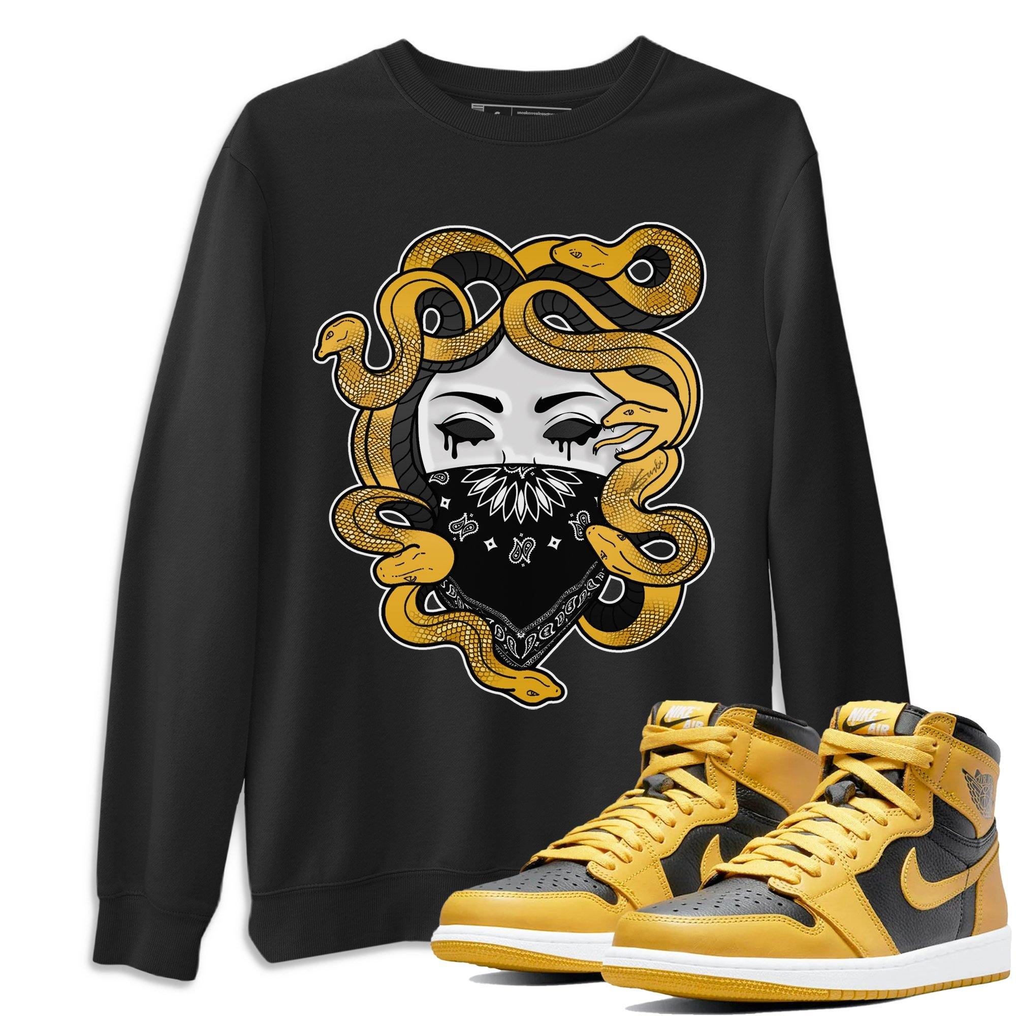 Medusa Unisex Tops - Air Jordan 1 Pollen