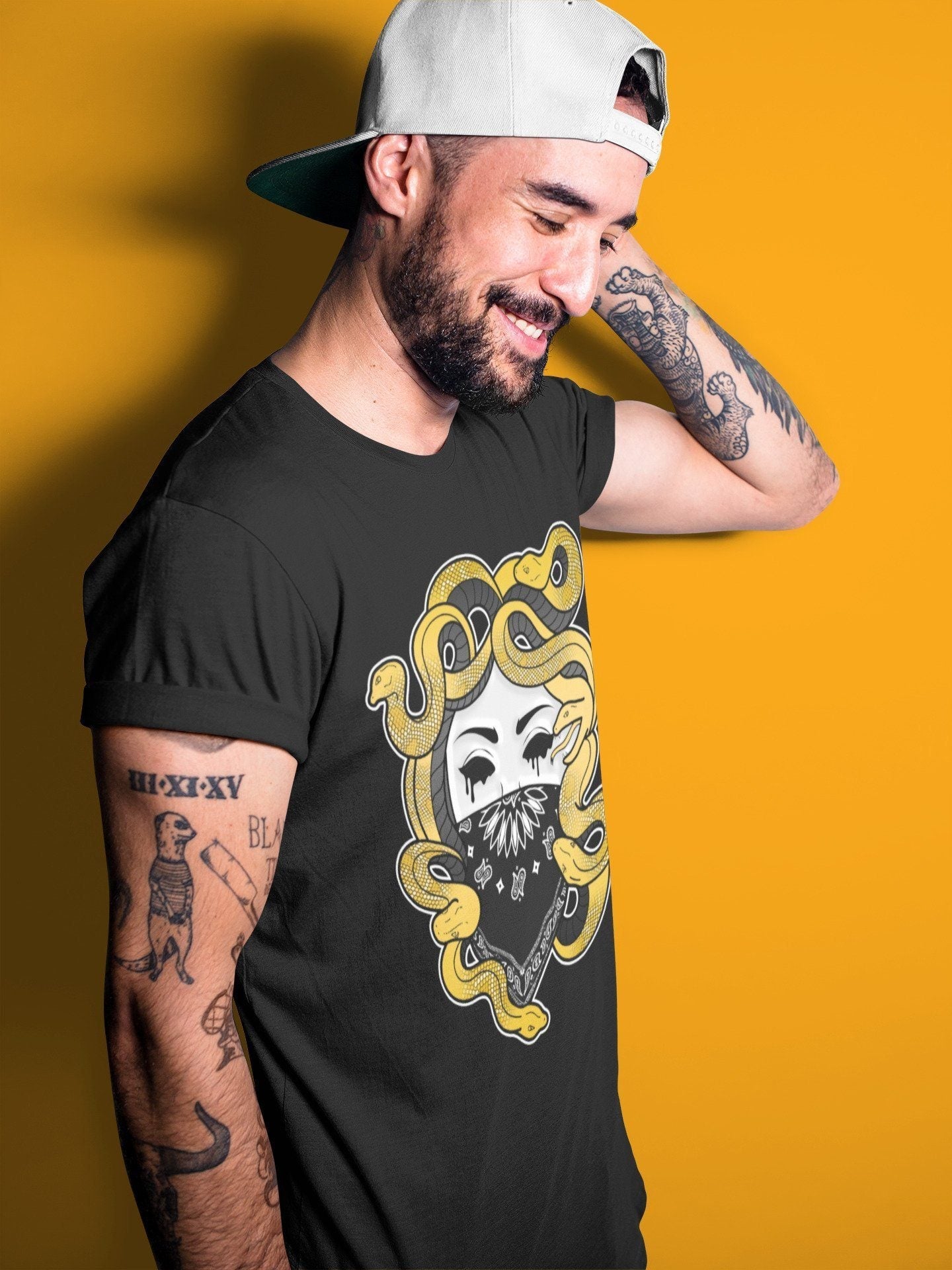 Medusa Unisex Tops - Air Jordan 1 Pollen