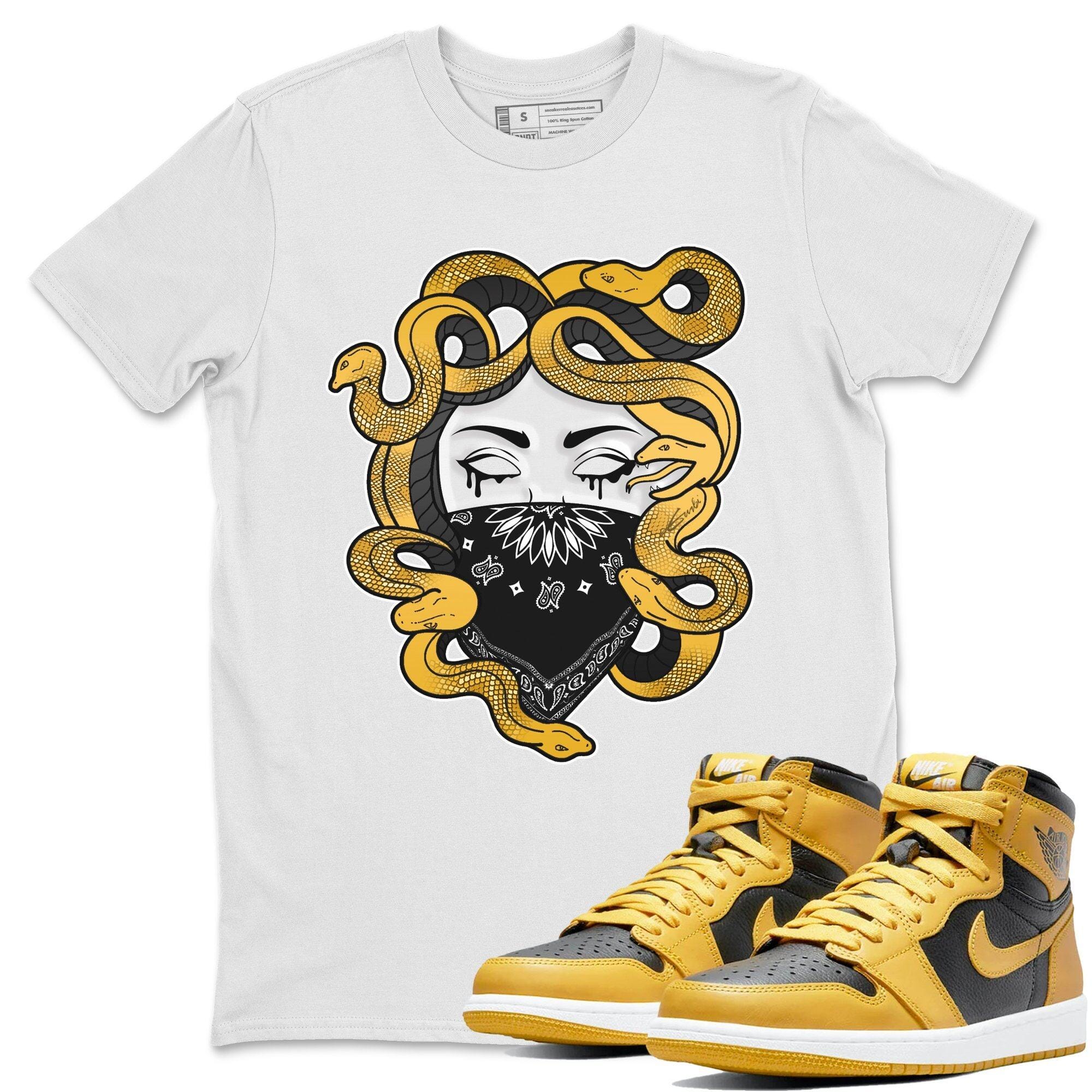 Medusa Unisex Tops - Air Jordan 1 Pollen