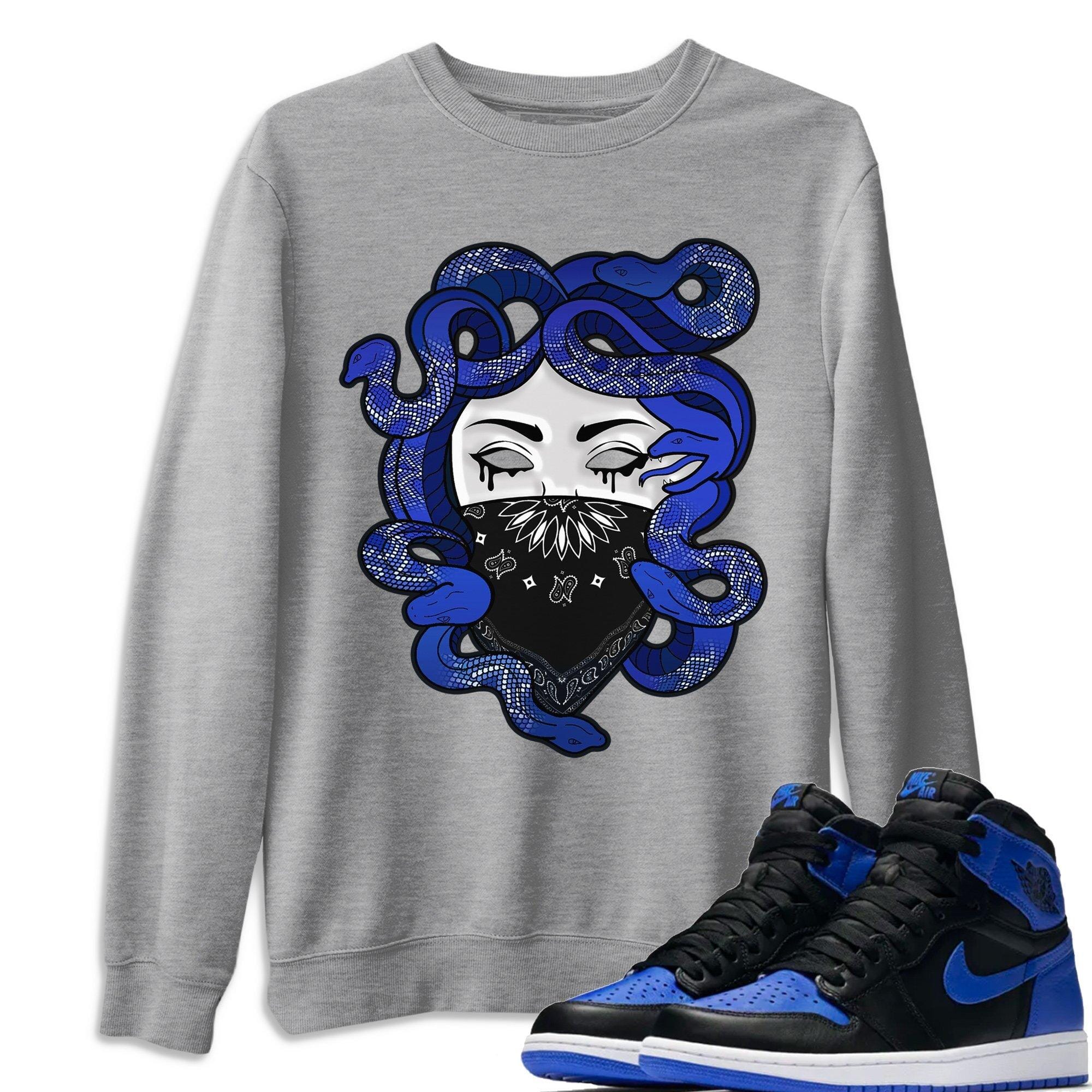 Medusa Unisex Tops - Air Jordan 1 Royal Black