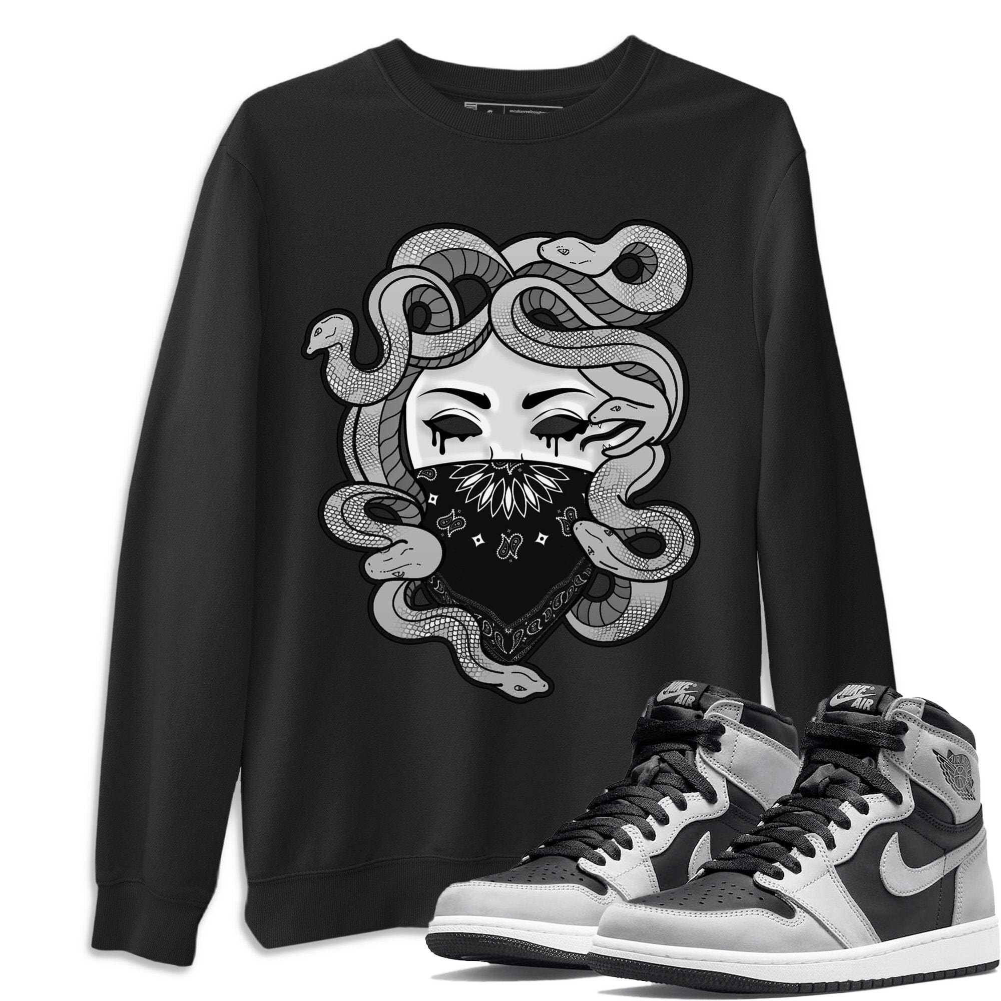 Medusa Unisex Tops - Air Jordan 1 Shadow 2.0