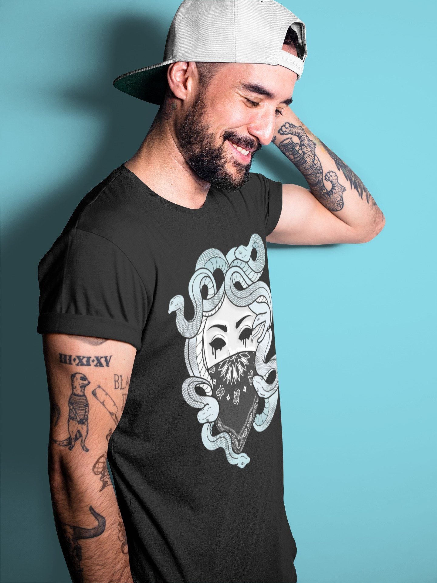 Medusa Unisex Tops - Air Jordan 11 Legend Blue