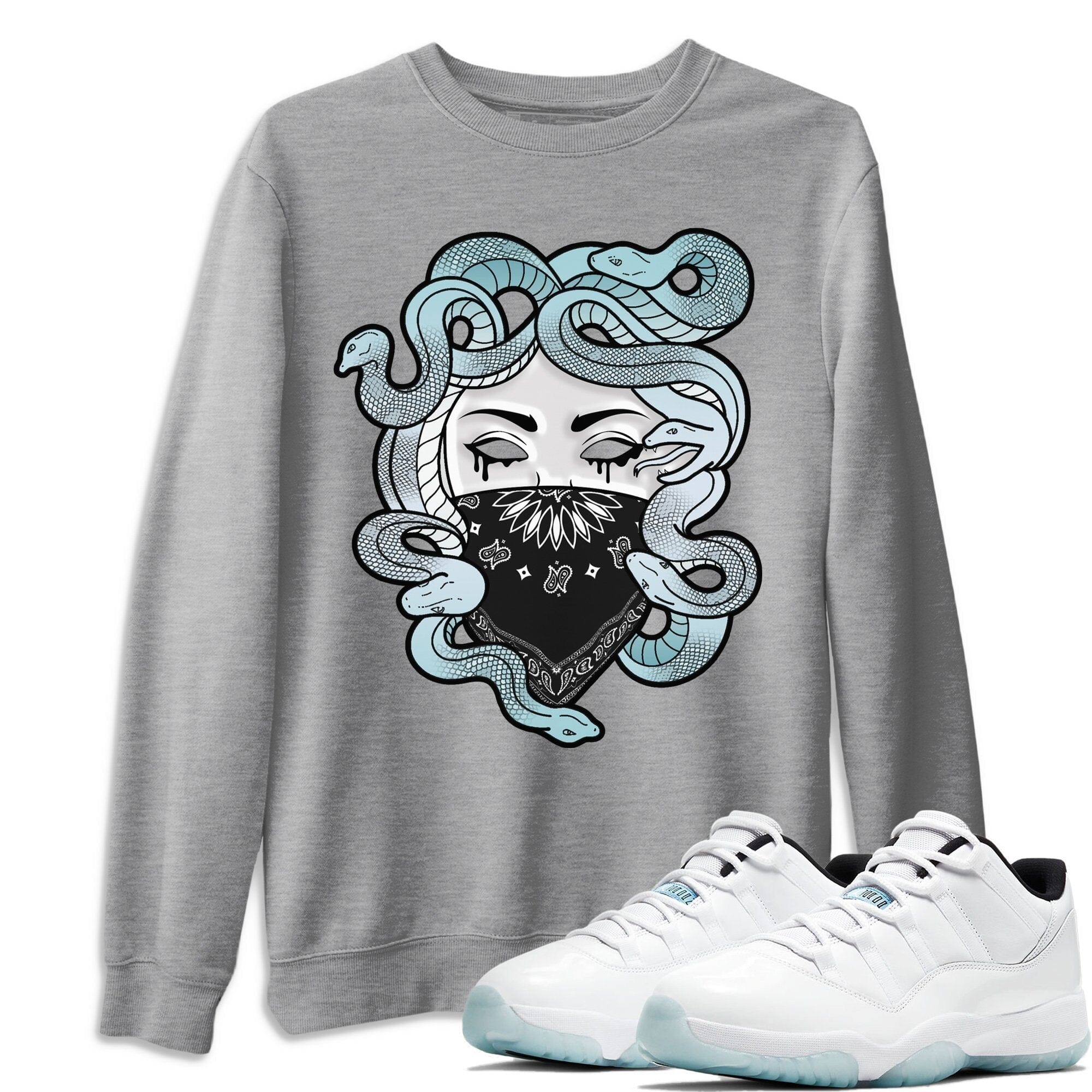 Medusa Unisex Tops - Air Jordan 11 Legend Blue