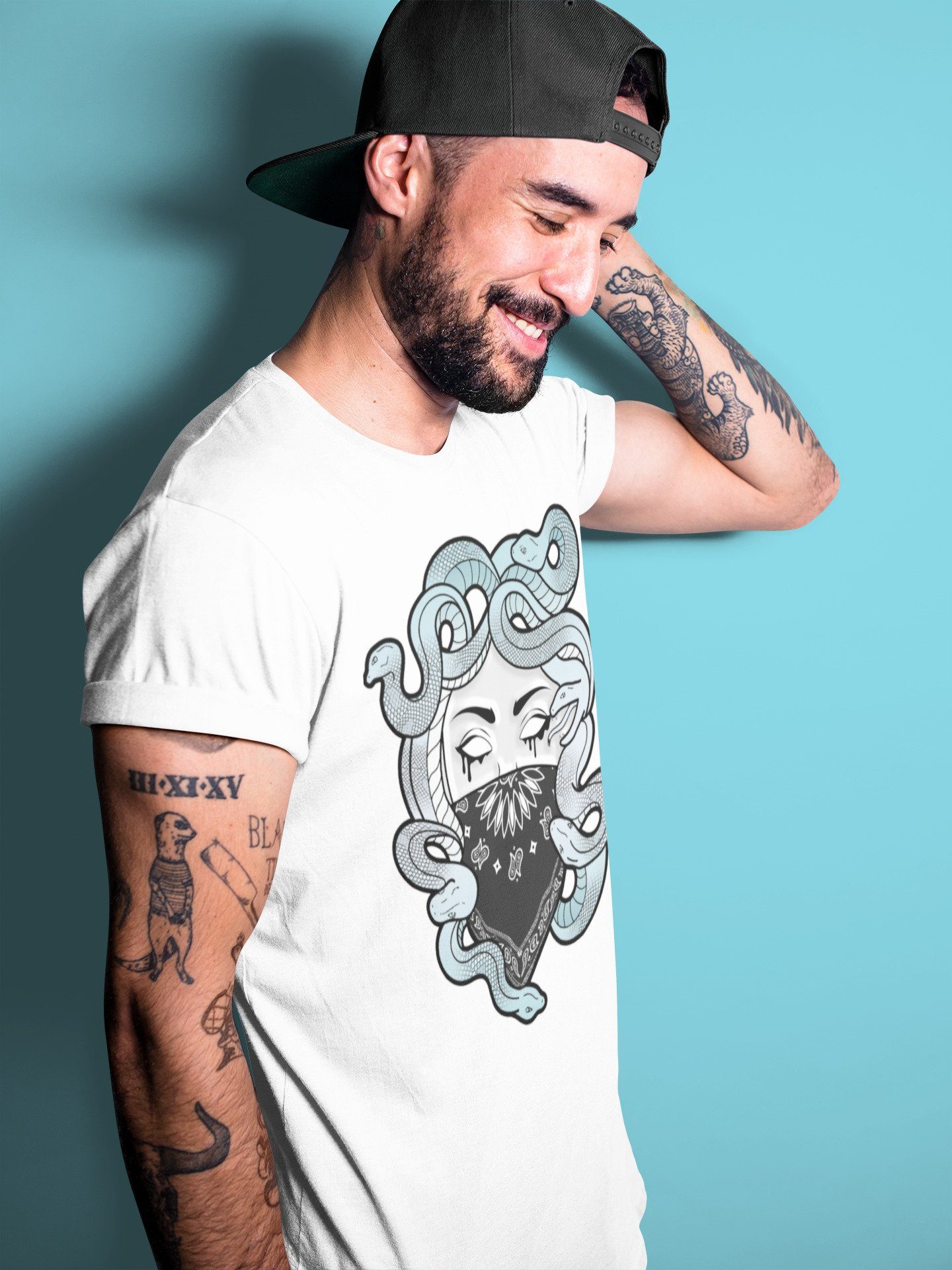 Medusa Unisex Tops - Air Jordan 11 Legend Blue