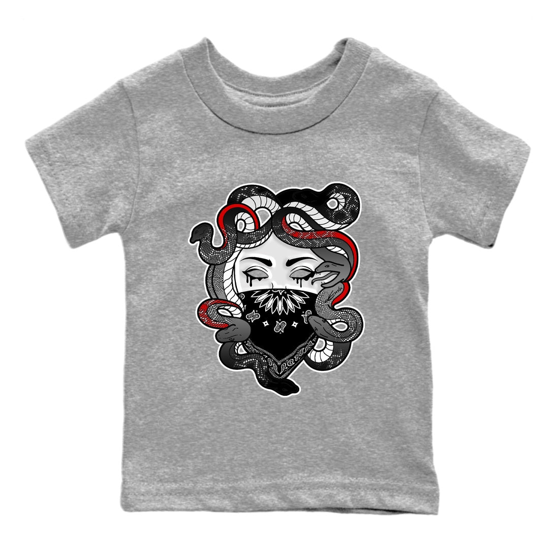 Medusa Kids Tops - Air Jordan 13 Black Flint
