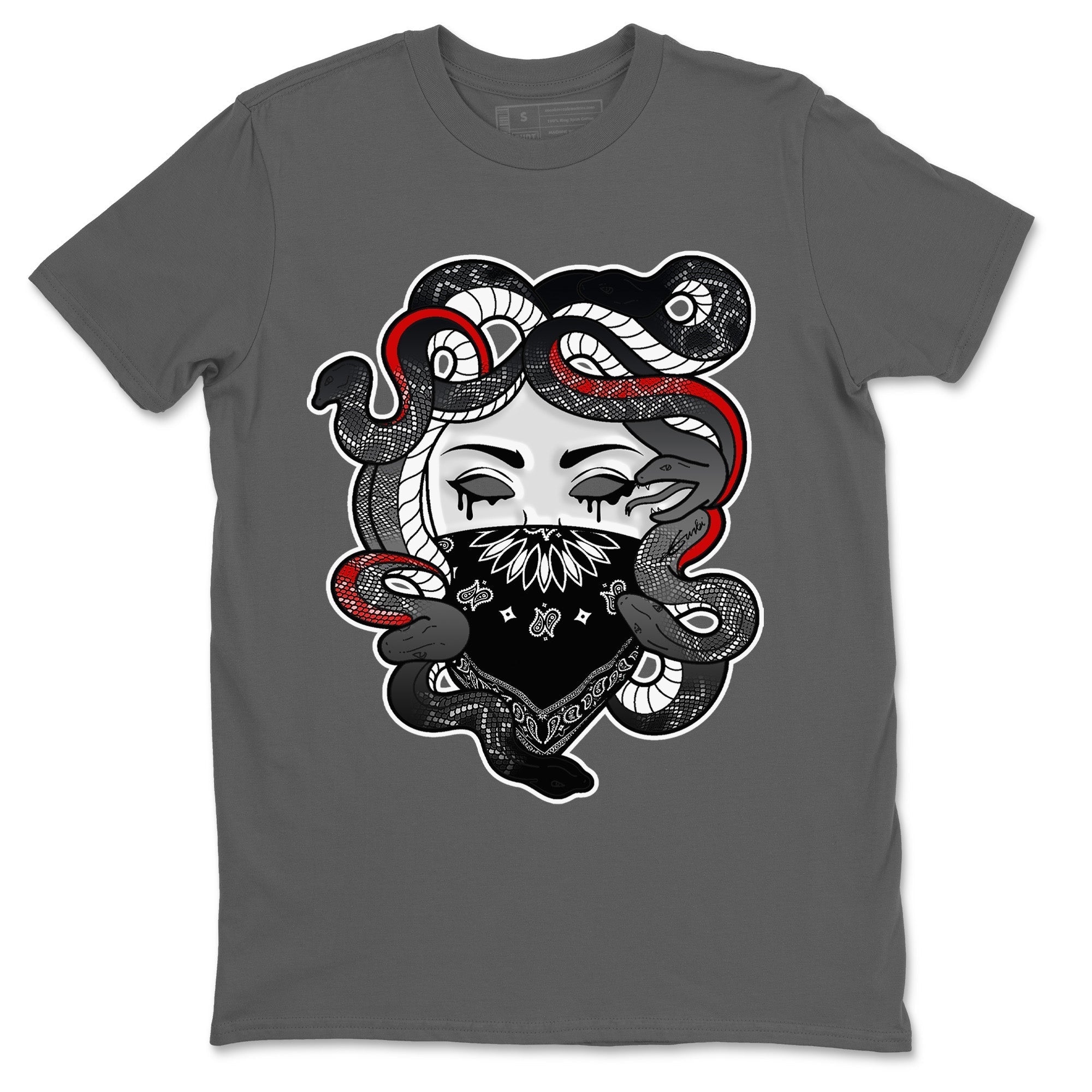 Medusa Unisex Tops - Air Jordan 13 Black Flint