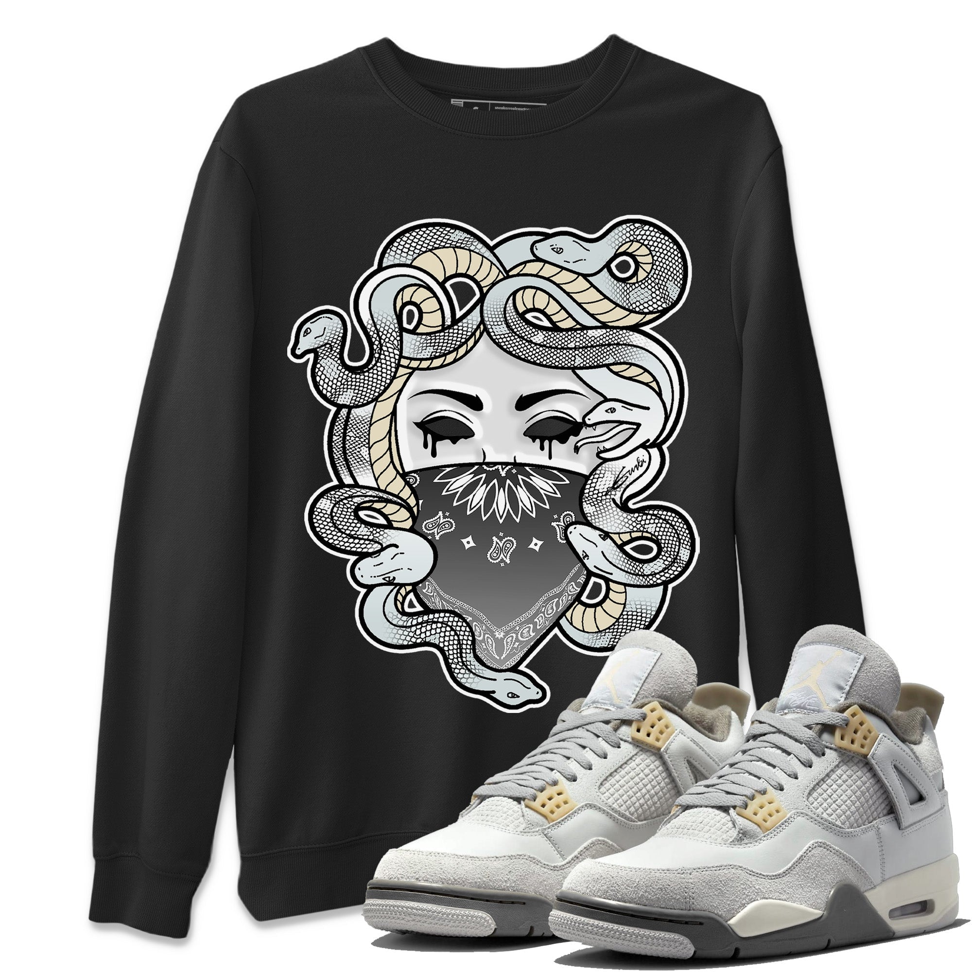 Medusa Unisex Tops - Air Jordan 4 Craft