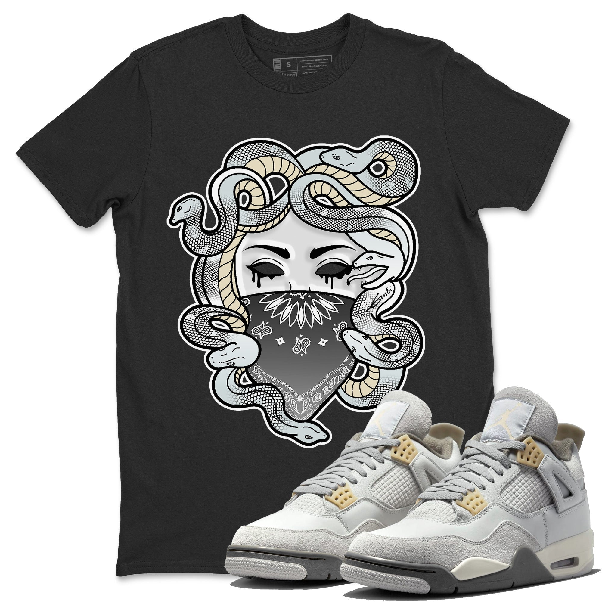 Medusa Unisex Tops - Air Jordan 4 Craft