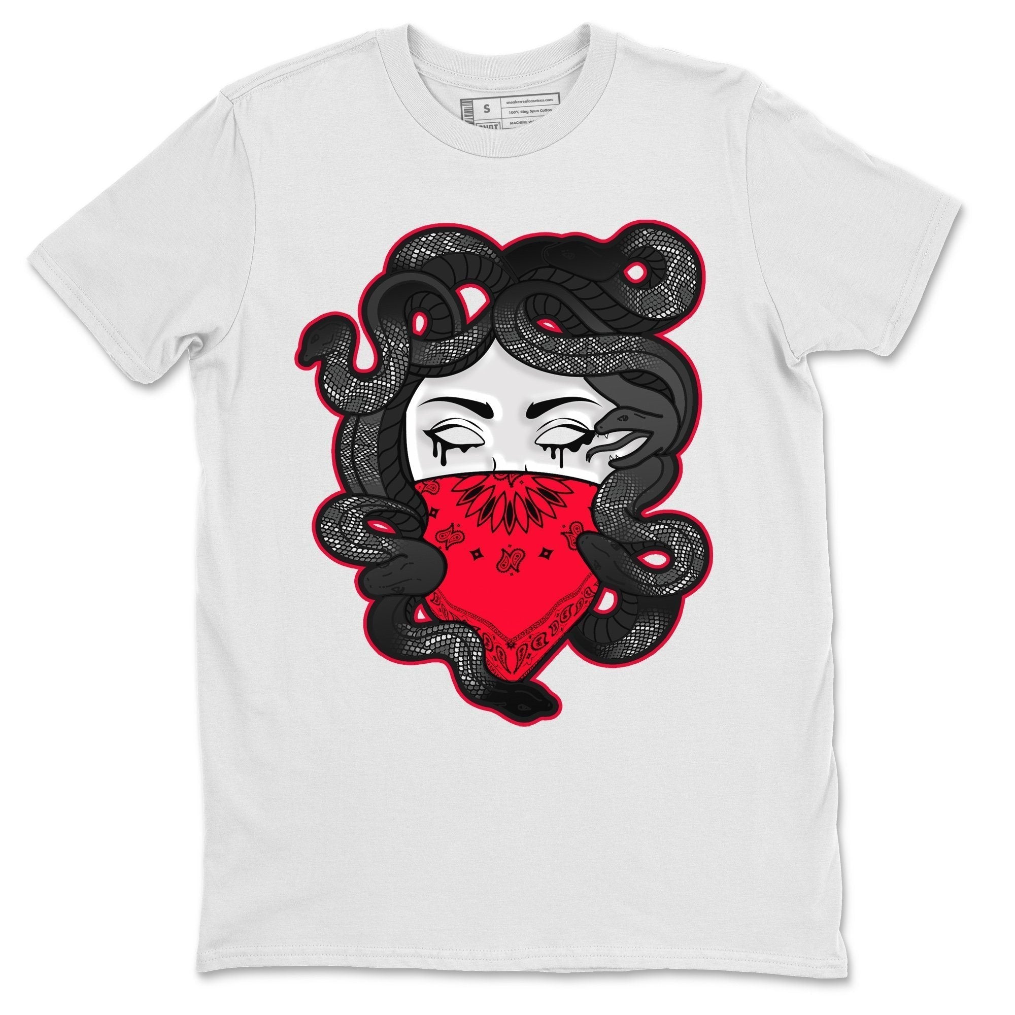 Medusa Unisex Tops - Air Jordan 4 Red Thunder