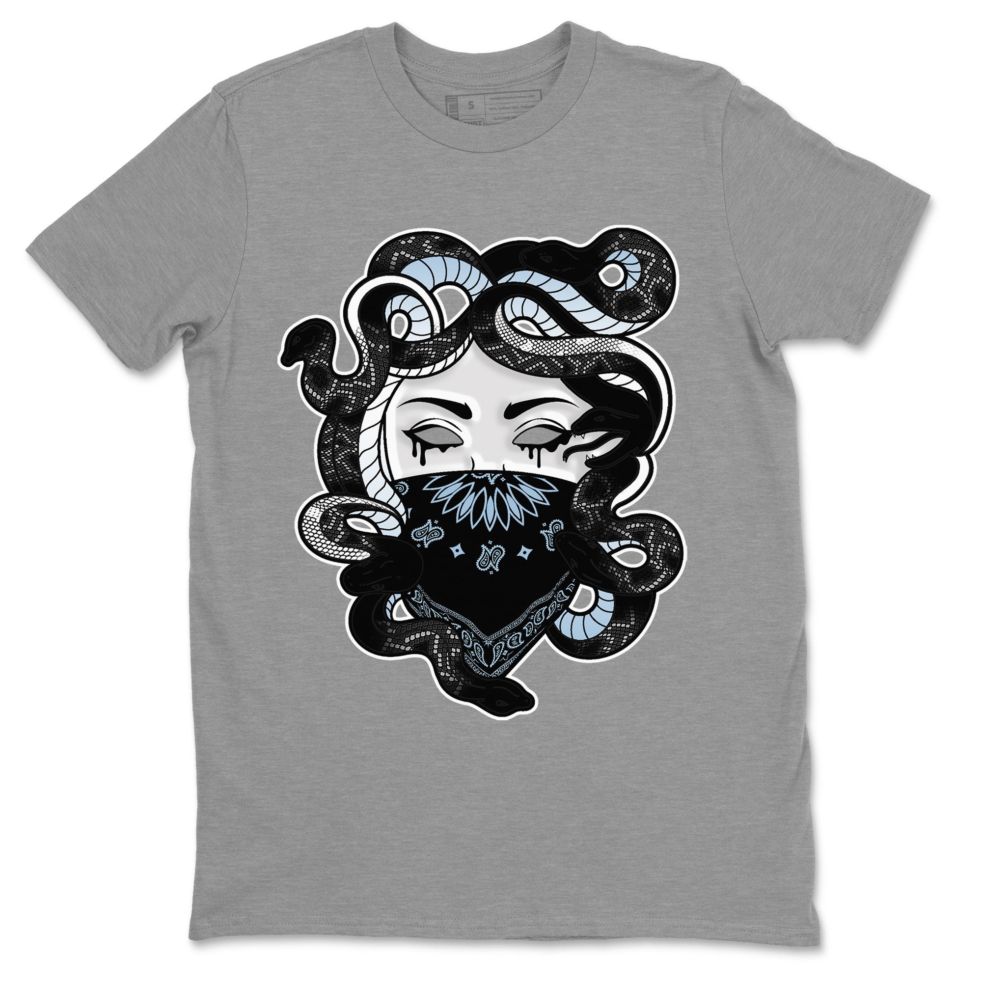 Medusa snkmatch Tee - Air Jordan 7 Chambray
