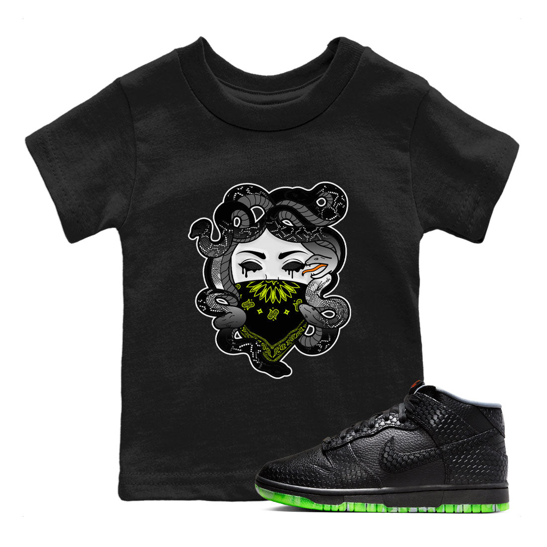 Medusa snkmatch Tee Kids - Dunk Halloween