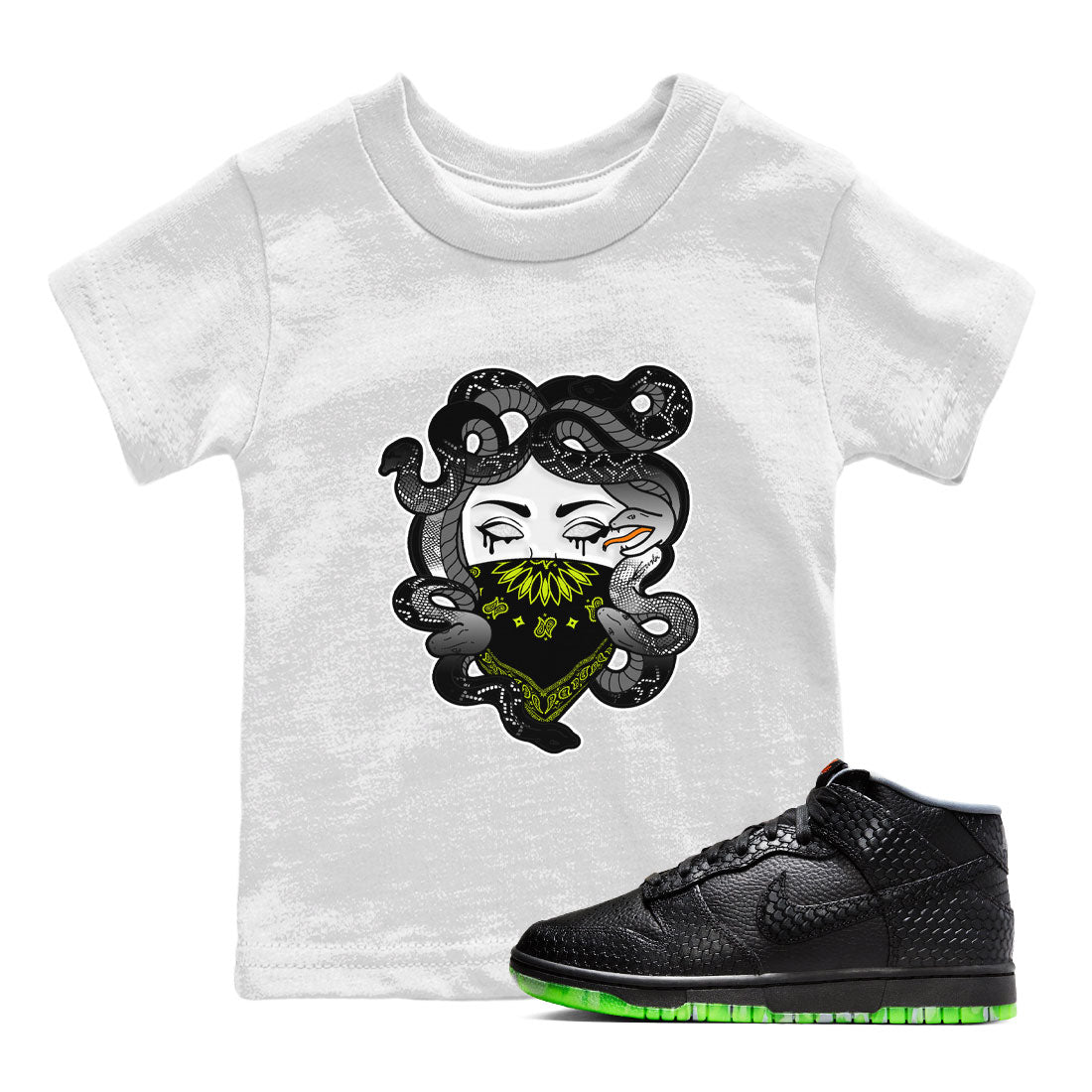 Medusa snkmatch Tee Kids - Dunk Halloween