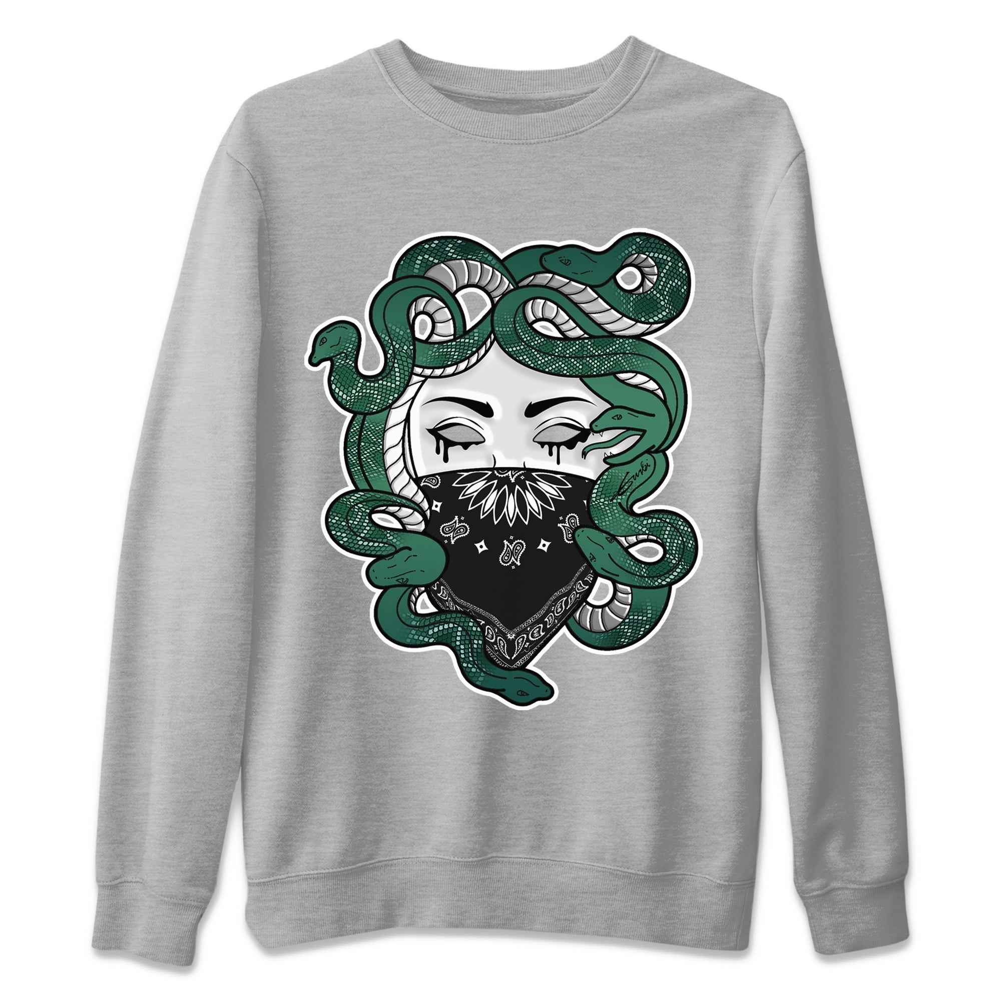 Medusa Unisex Tops - Air Jordan 1 Gorge Green