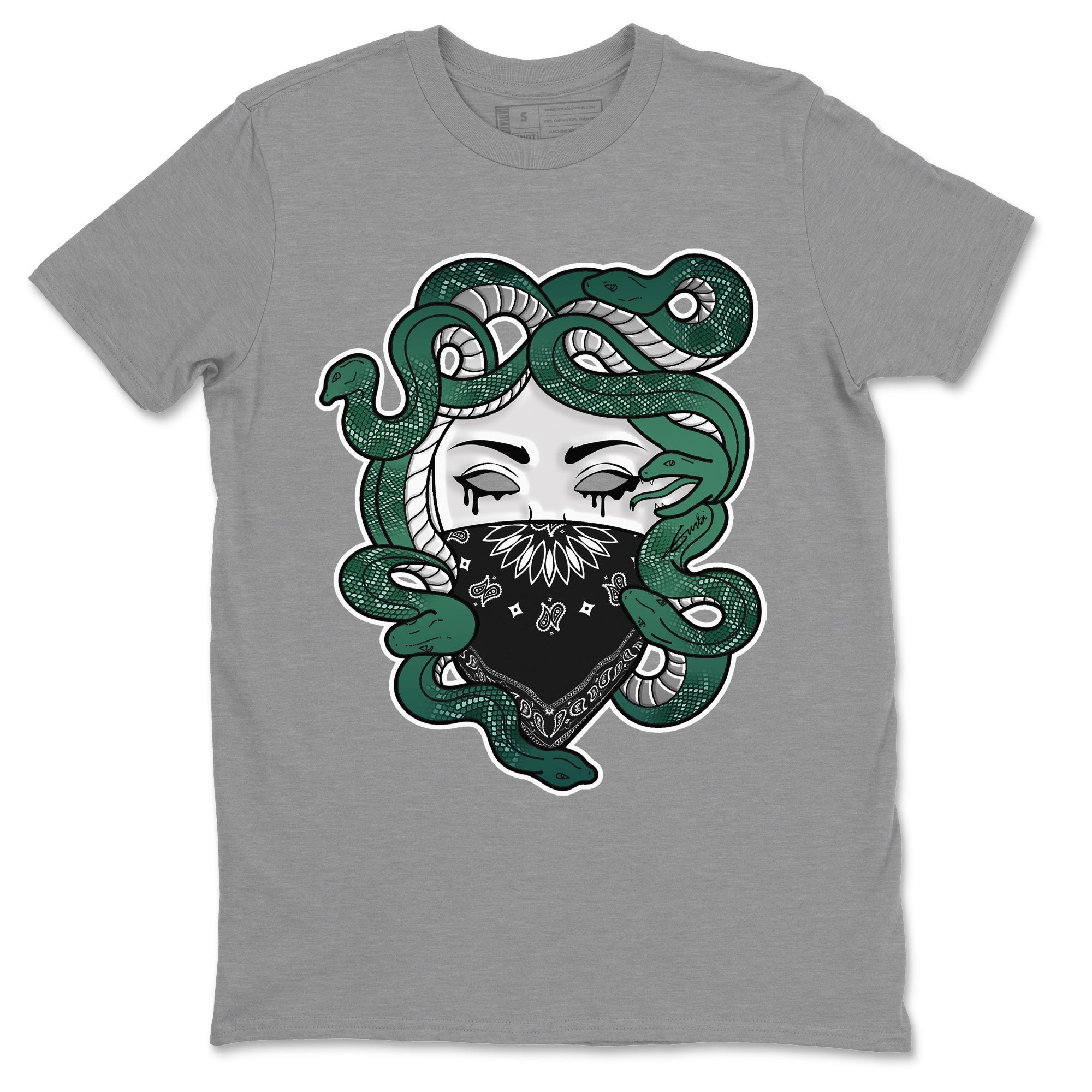 Medusa Unisex Tops - Air Jordan 1 Gorge Green