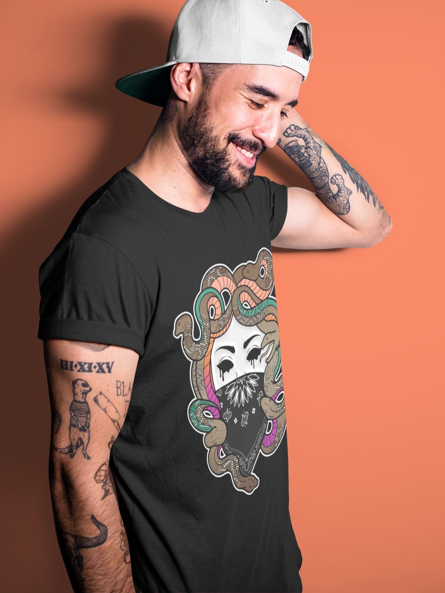 Medusa Unisex Tops - Air Jordan 1 Hand Crafted