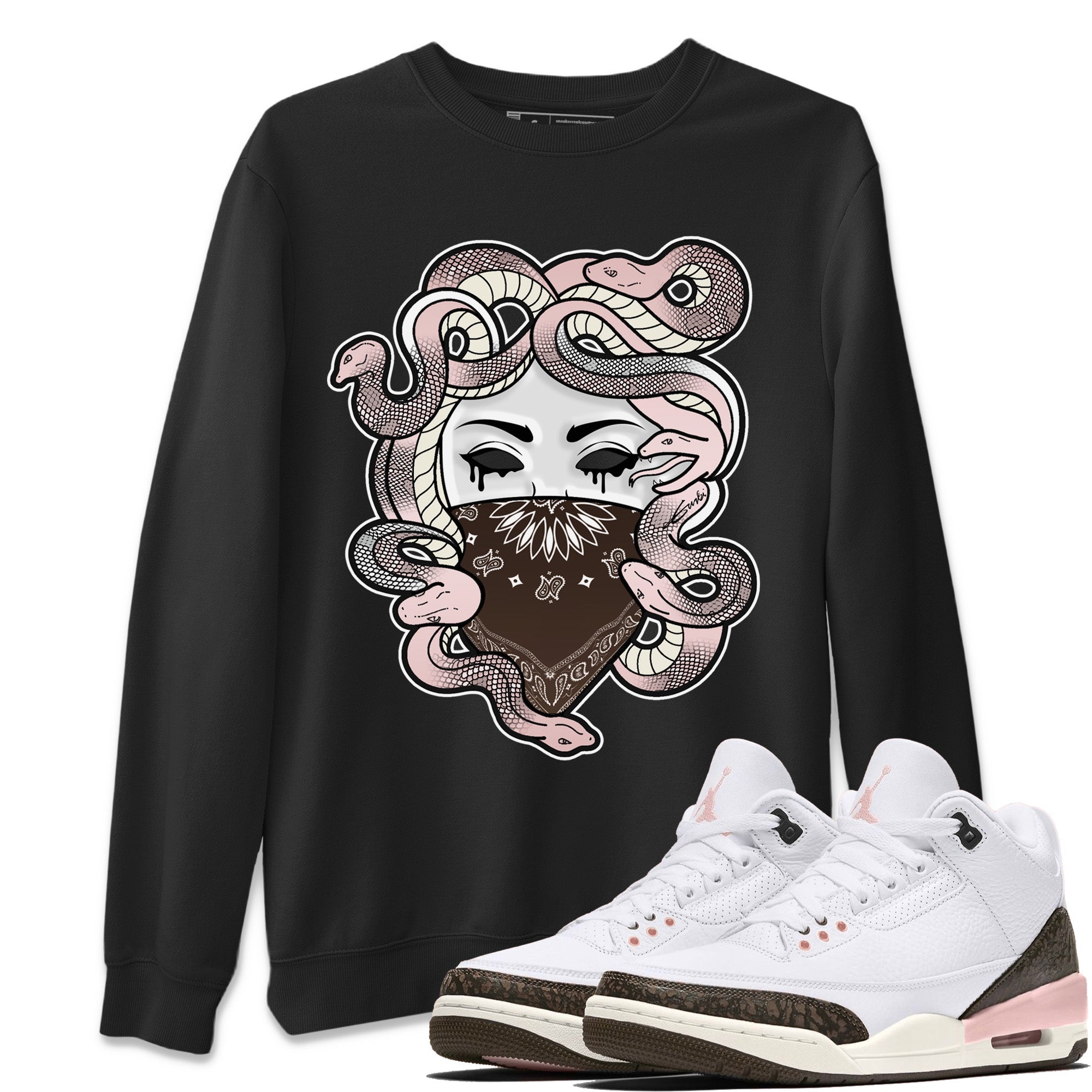 Medusa Unisex Tops - Air Jordan 3 Atmosphere