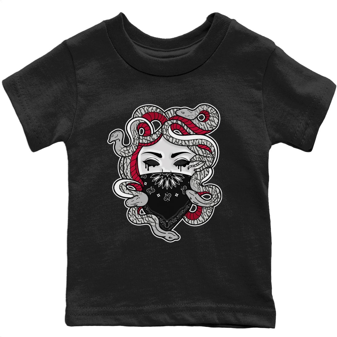 Medusa Kids Tops - Air Jordan 3 Cardinal