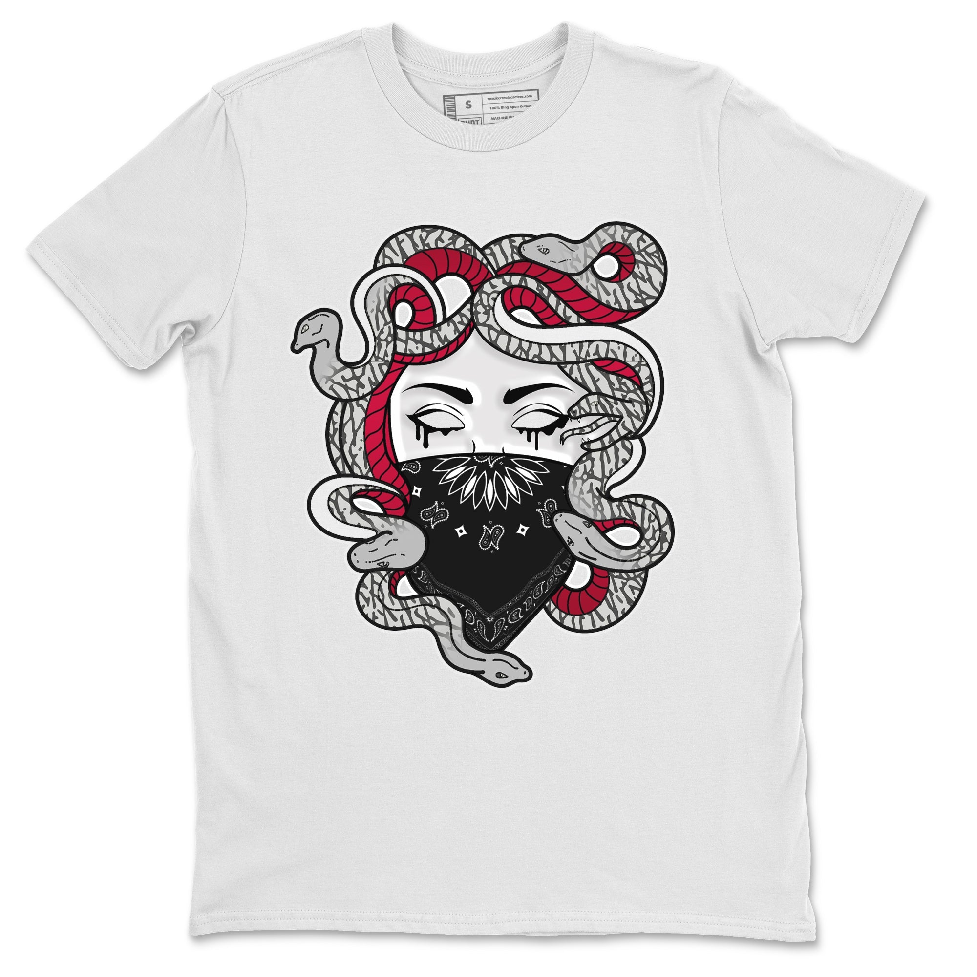 Medusa Unisex Tops - Air Jordan 3 Cardinal