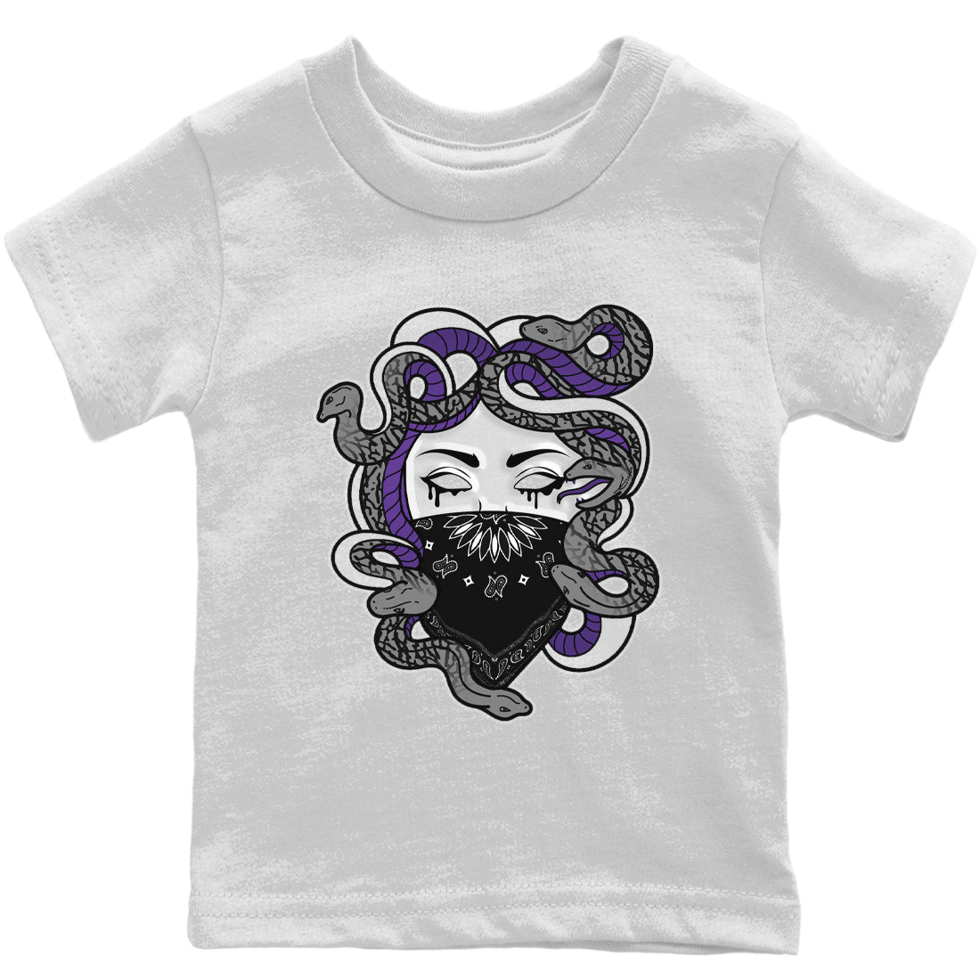 Medusa Kids Tops - Air Jordan 3 Dark Iris