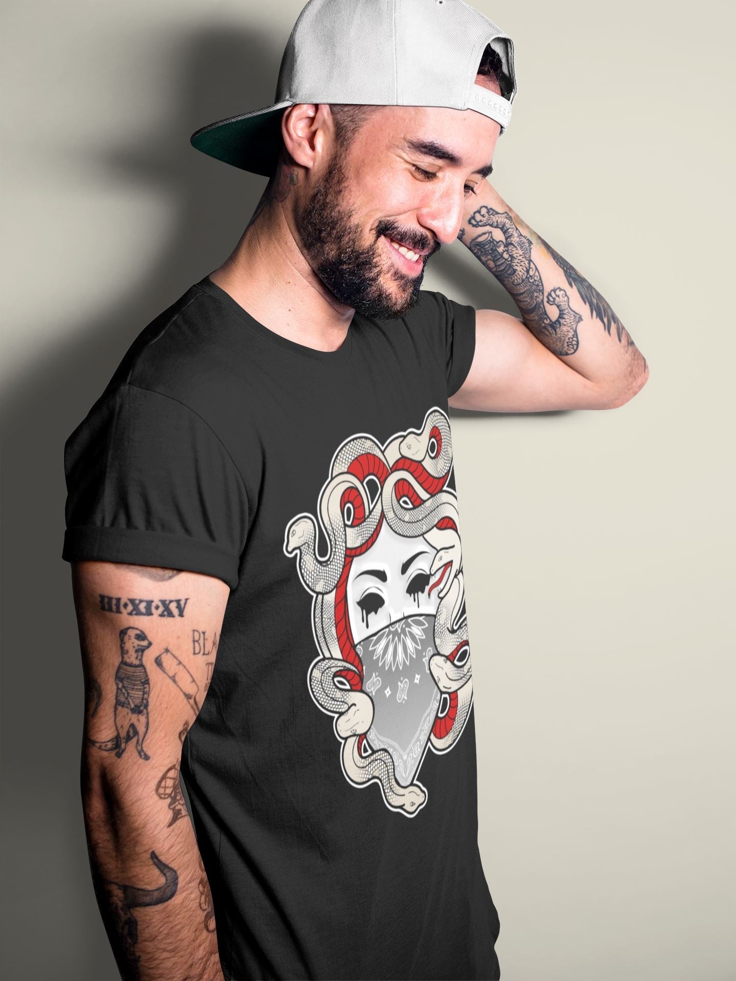 Medusa Unisex Tops - Air Jordan 3 Muslin