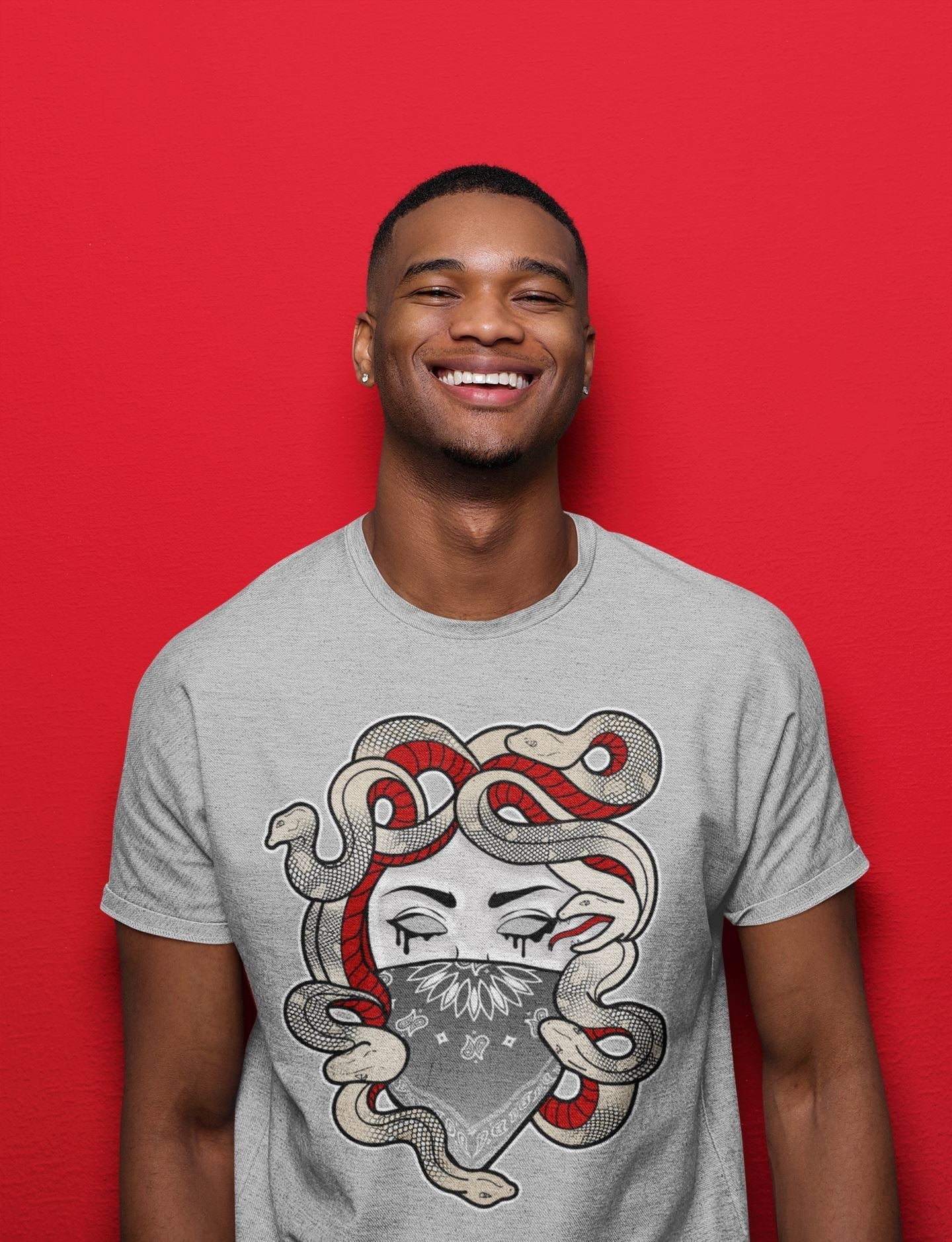Medusa Unisex Tops - Air Jordan 3 Muslin