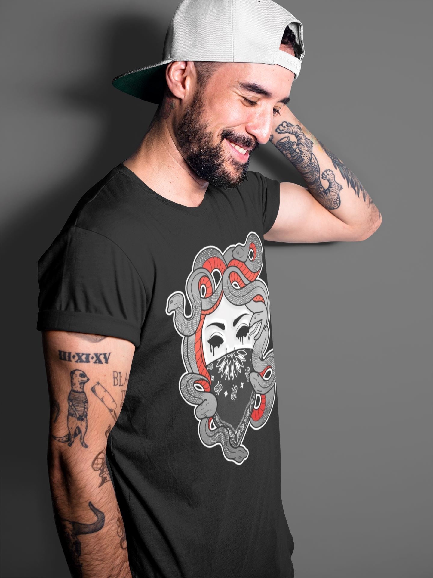Medusa Unisex Tops - Air Jordan 4 Infrared