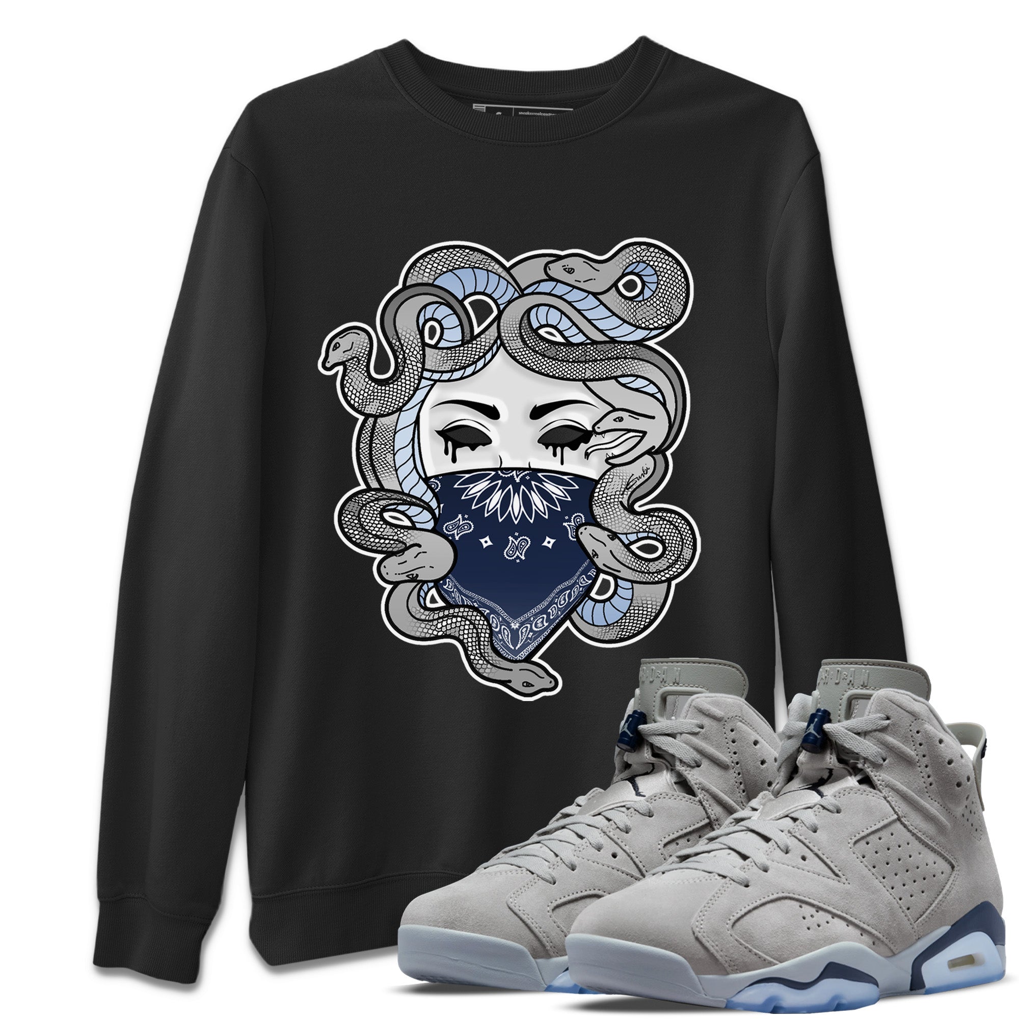 Medusa Unisex Tops - Air Jordan 6 Georgetown