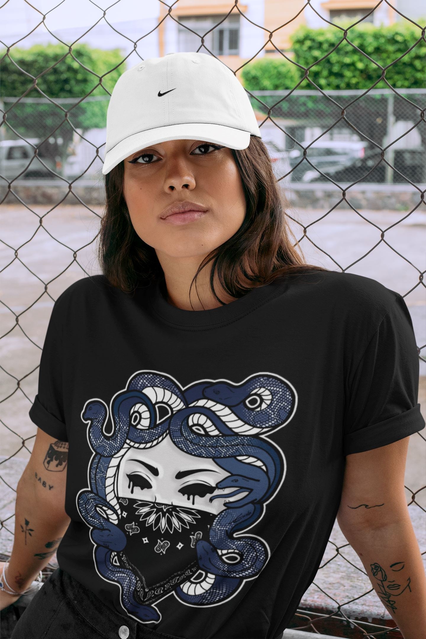 Medusa Unisex Tops - Air Jordan 6 Midnight Navy
